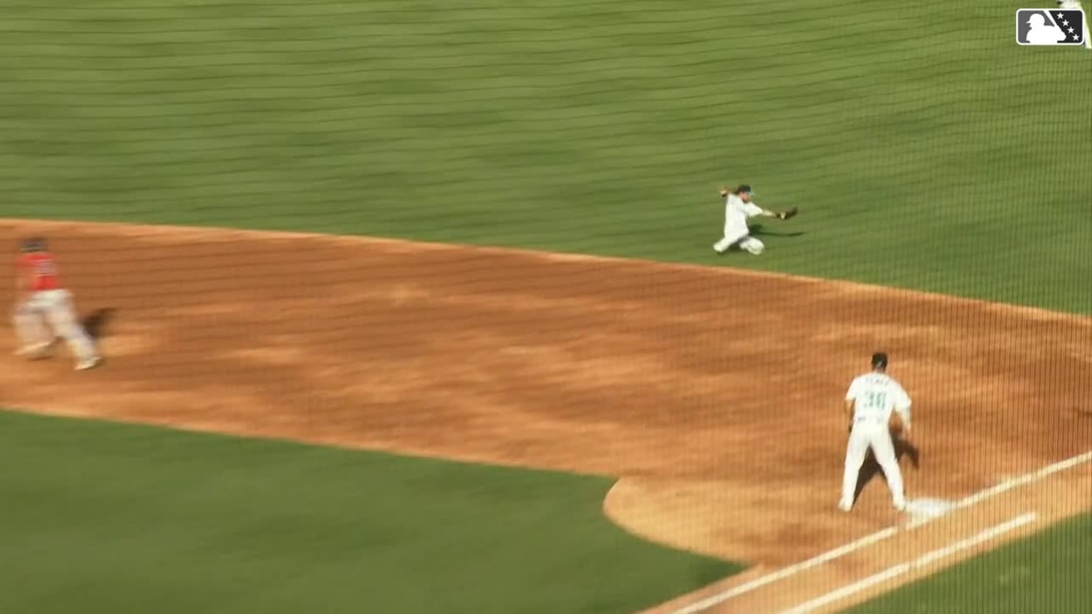 Michael Chavis' sliding catch | 06/08/2024 | MiLB.com
