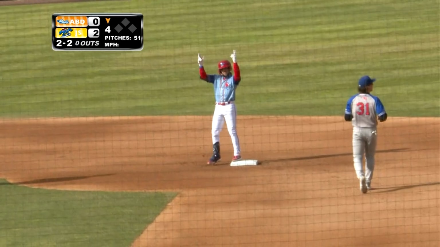 William Bergolla's fourhit game 04/07/2024 BlueClaws