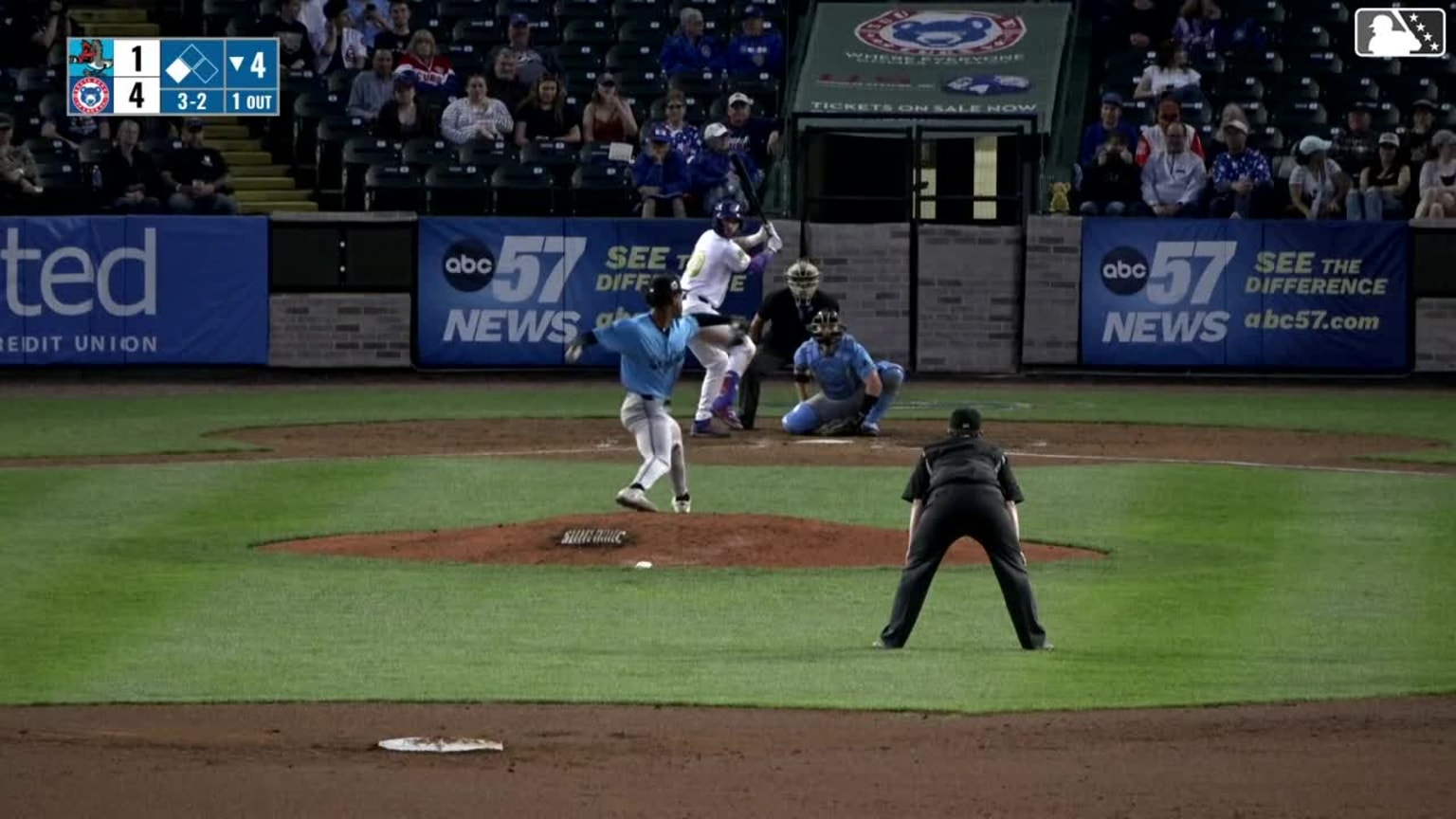 Luis Ramirez In play, run(s) to Owen Ayers | 04/17/2026 | Cubs