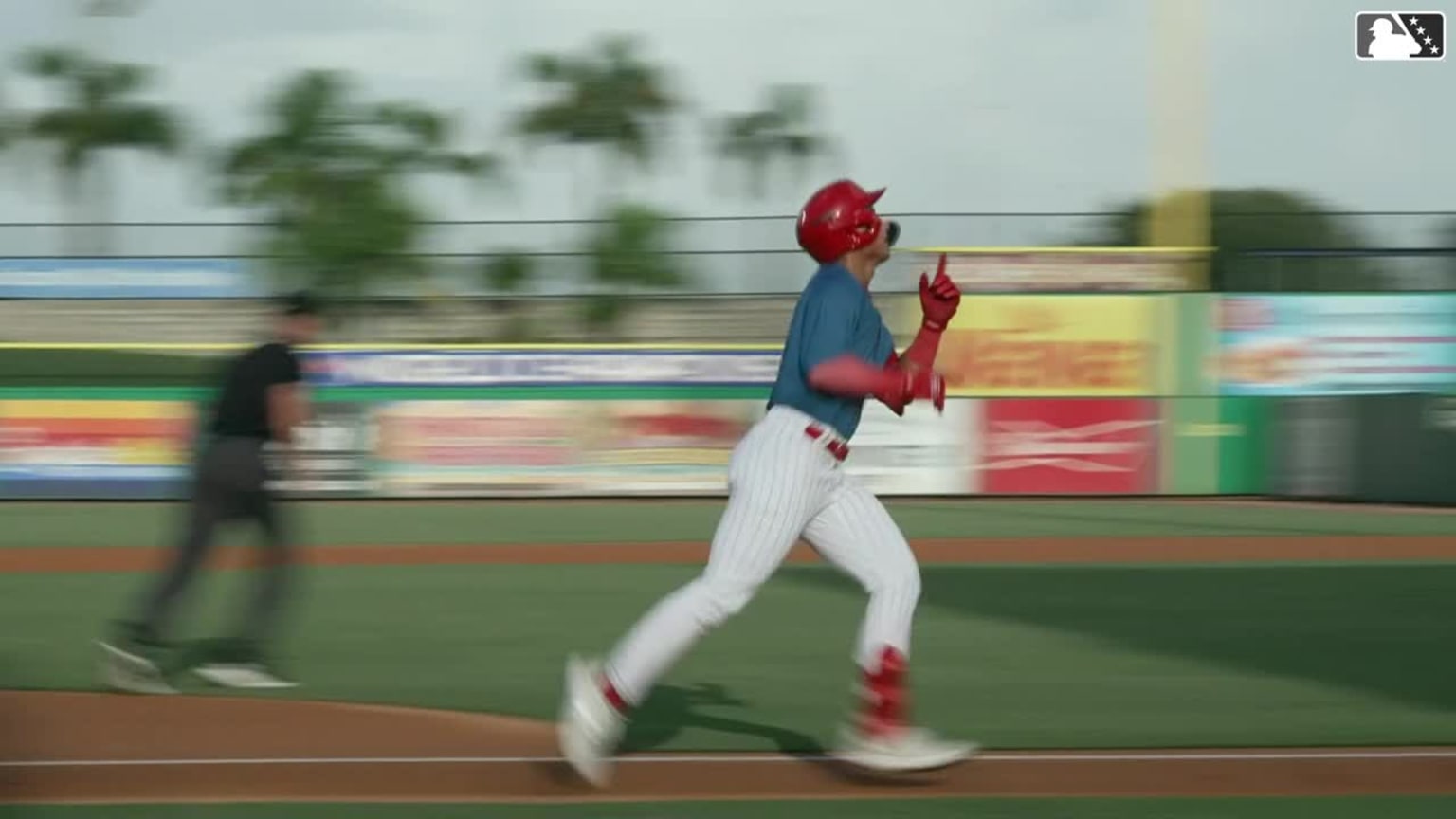 Devin Saltiban's solo homer 09/06/2024 Threshers