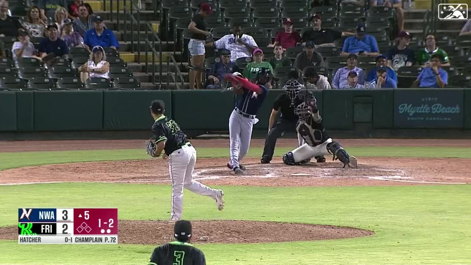 Ryan Garcia's eighth strikeout | 09/09/2023 | RoughRiders