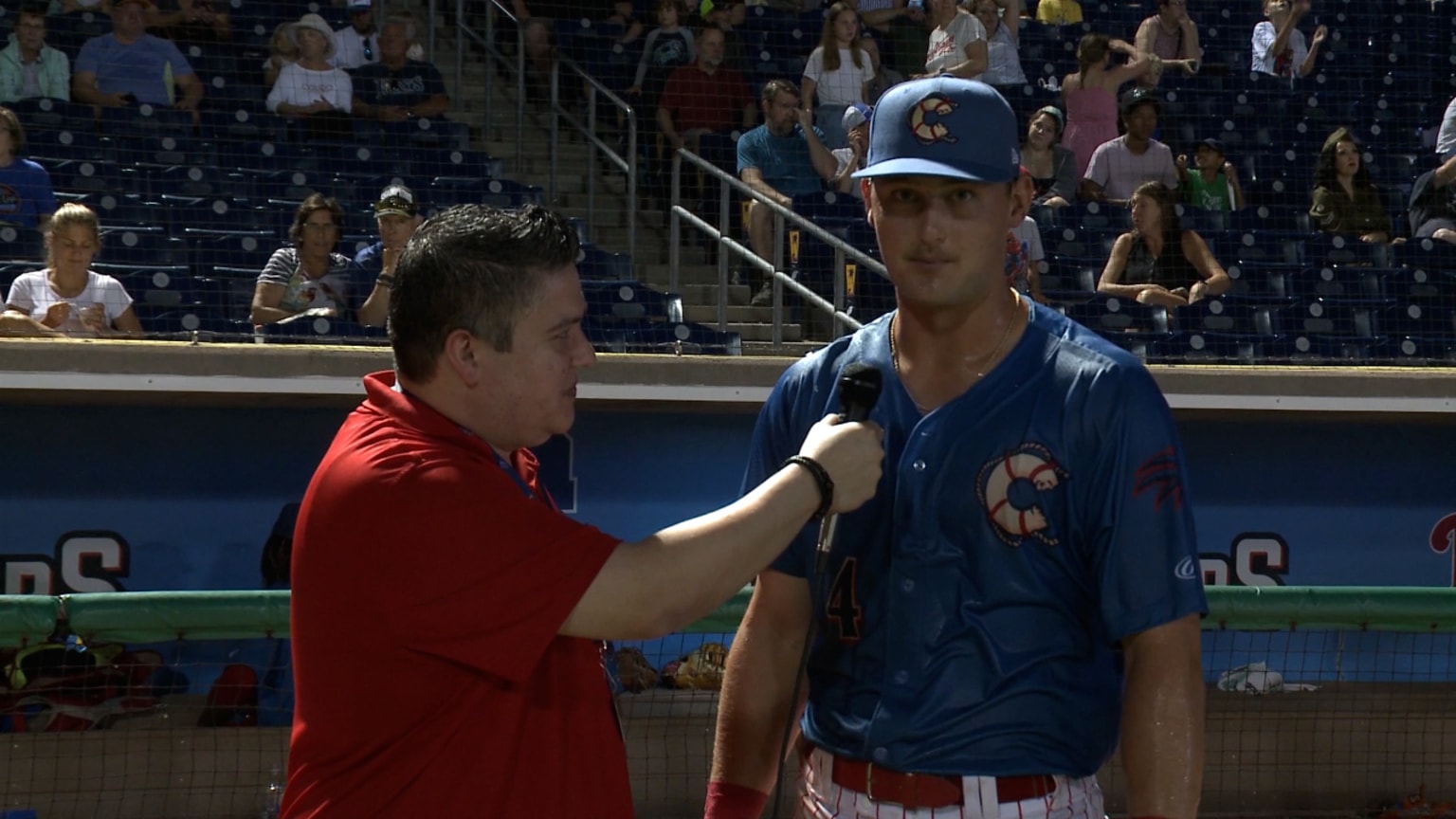 Caleb Ricketts postgame, April 15 04/16/2023 Threshers
