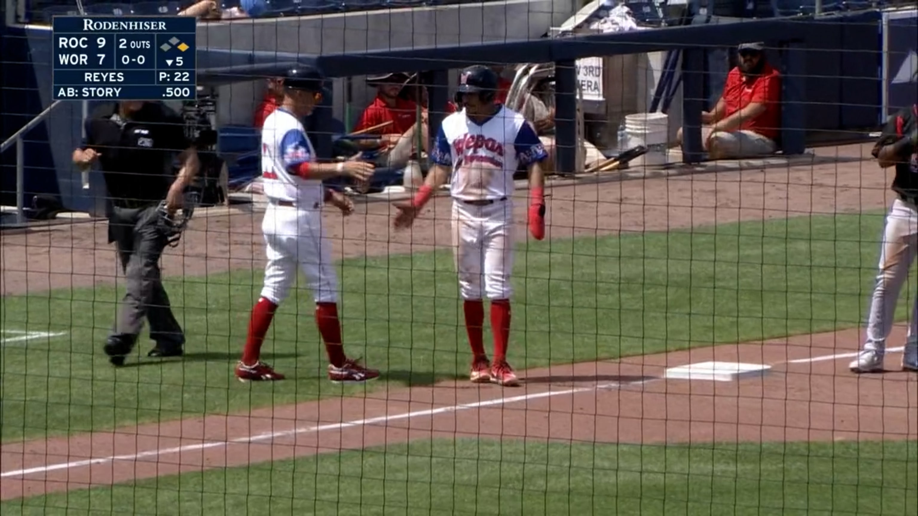 Franmil Reyes' 457 foot home run, 07/08/2023