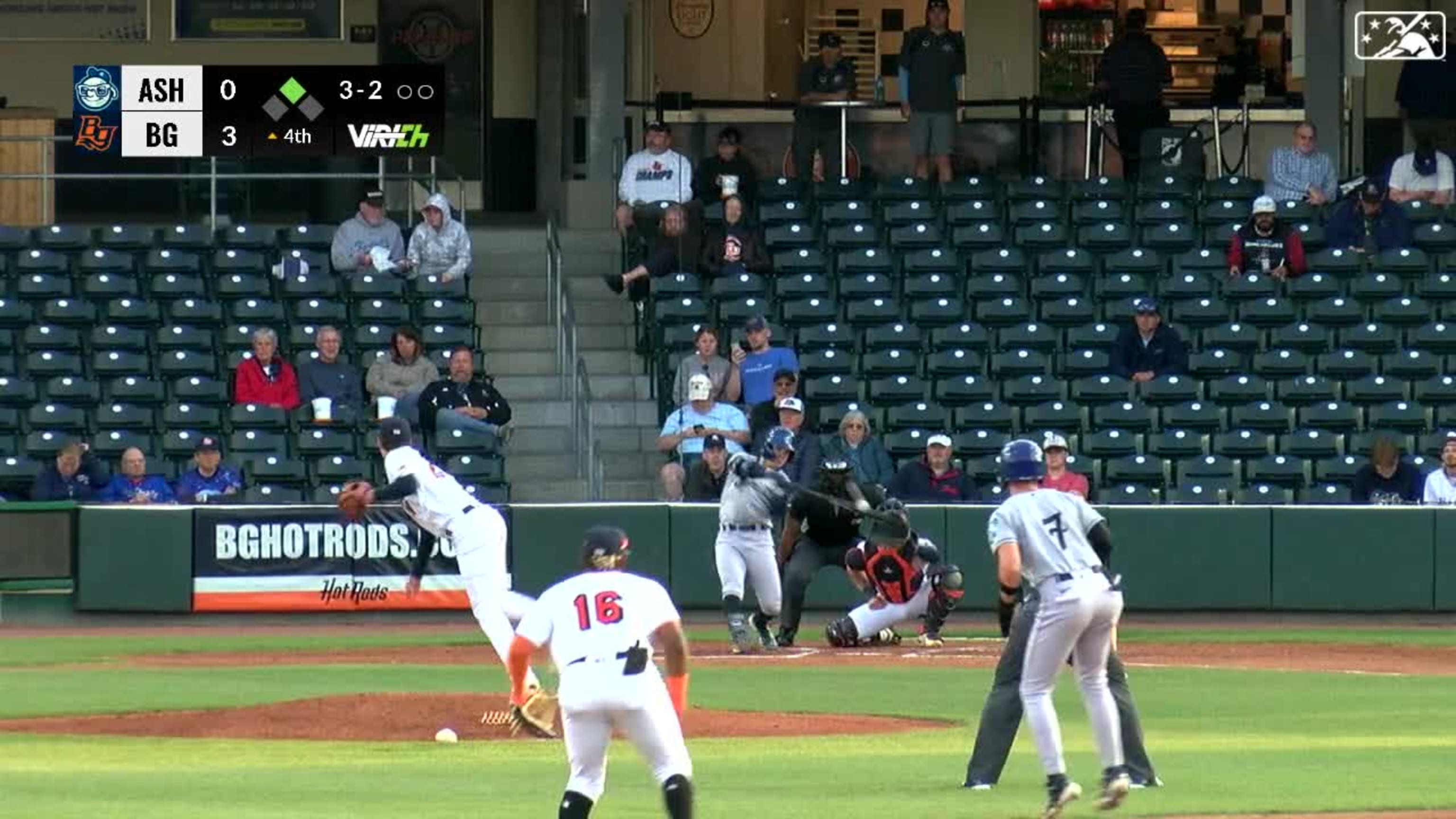 Drew Gilbert's two-run double, 07/30/2023