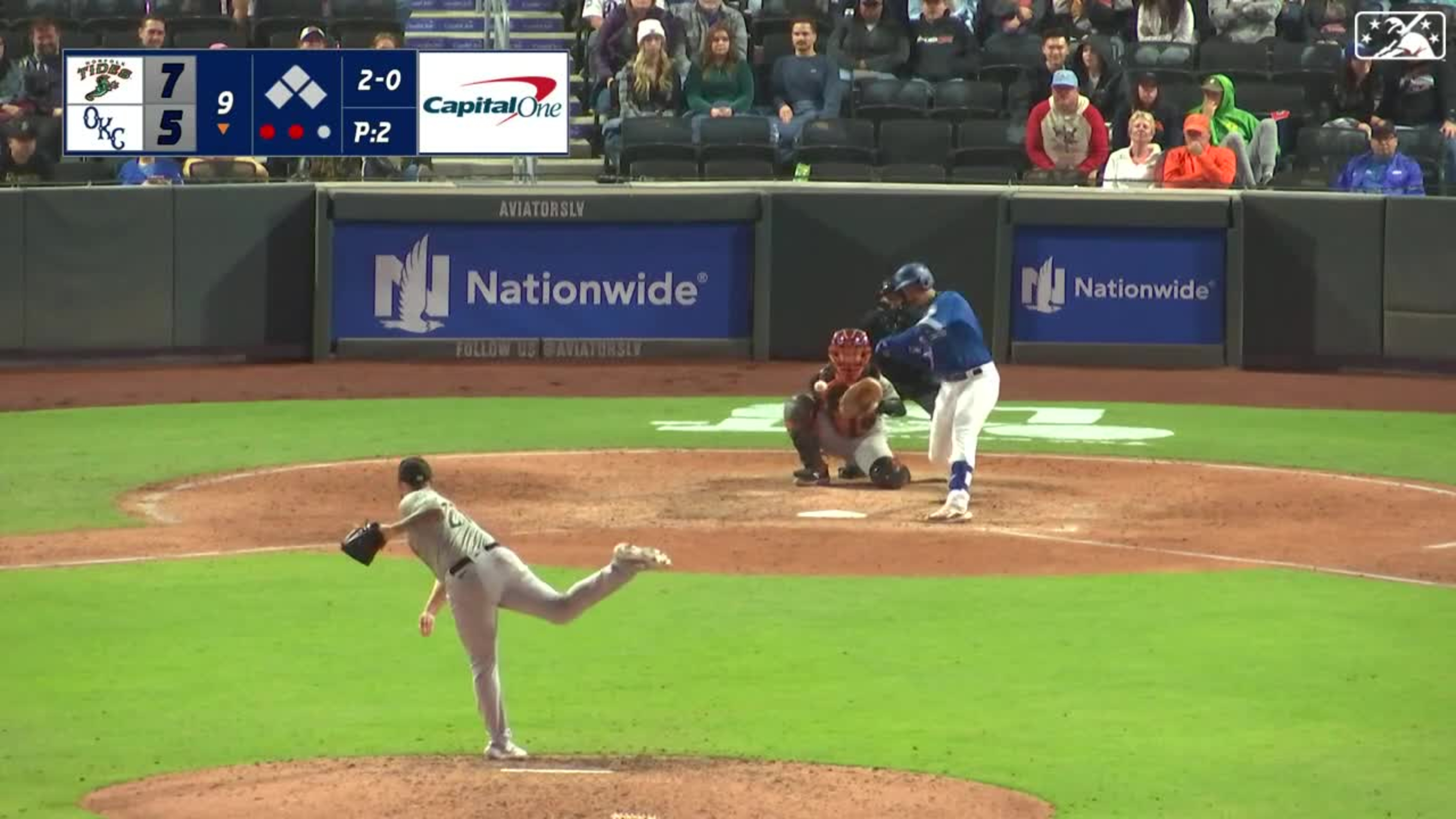 Jonny DeLuca CRUSHES a Solo Home Run!