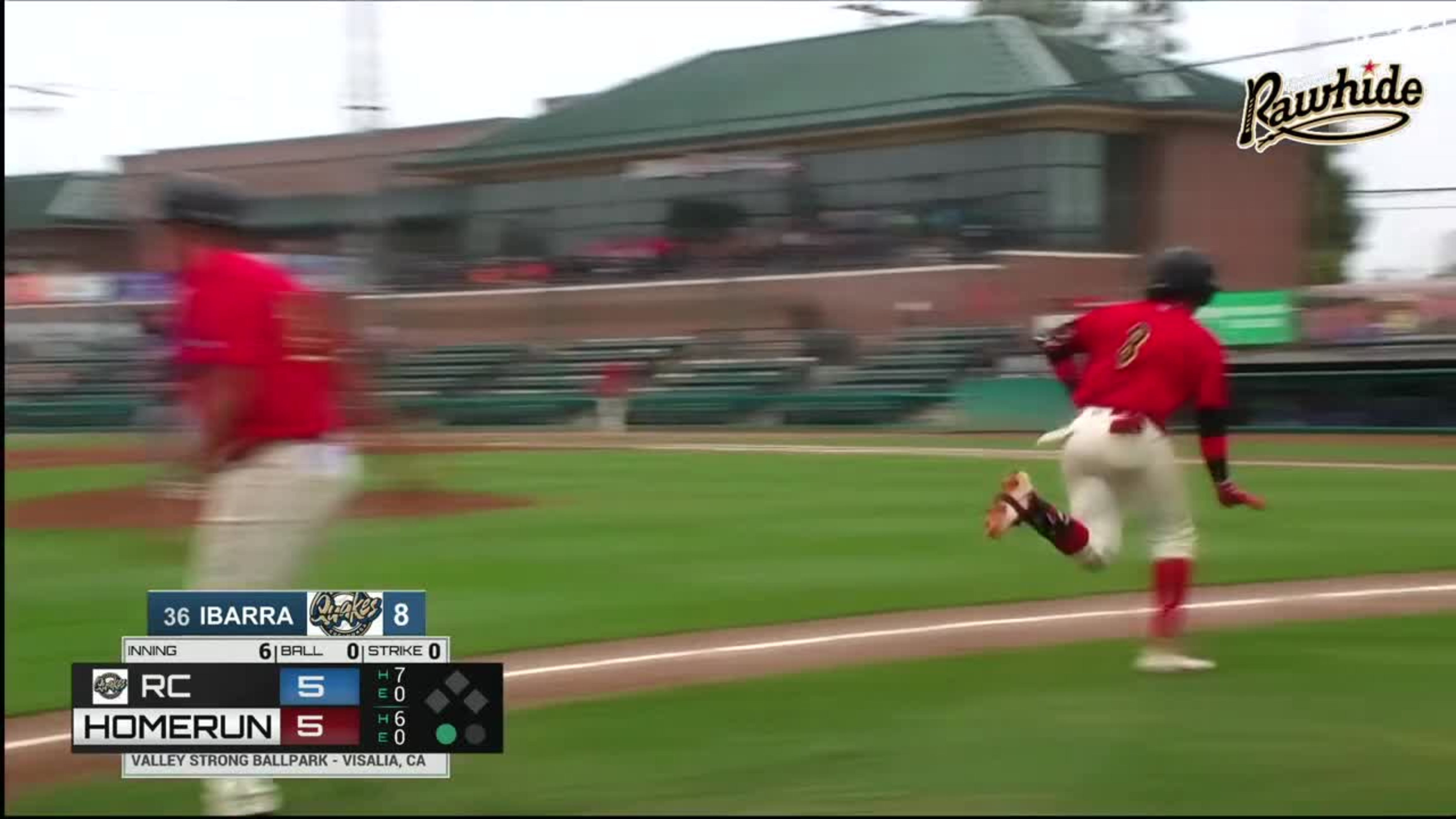 Druw Jones crushes first pro homer for Visalia Rawhide