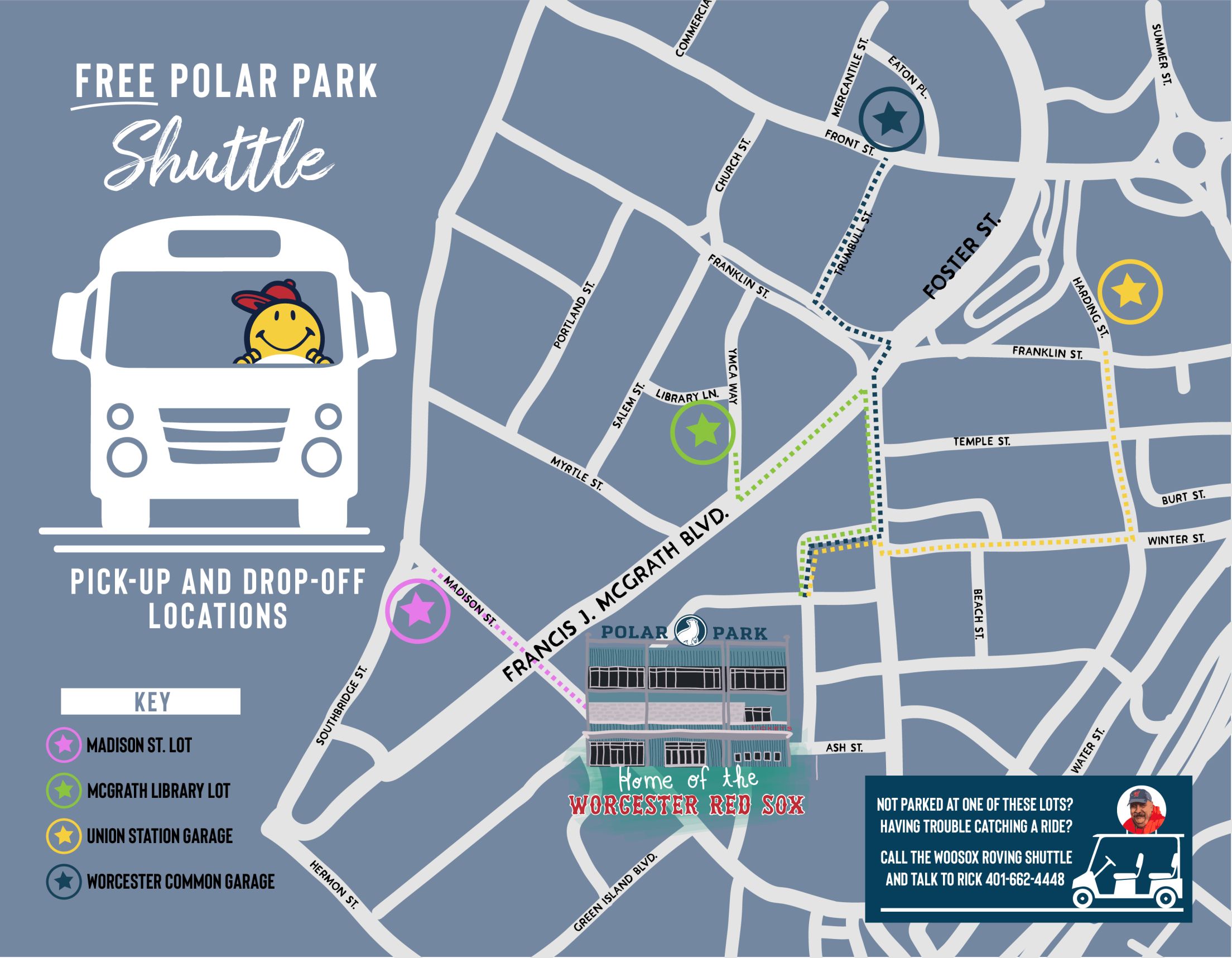 WooSox Parking Red Sox