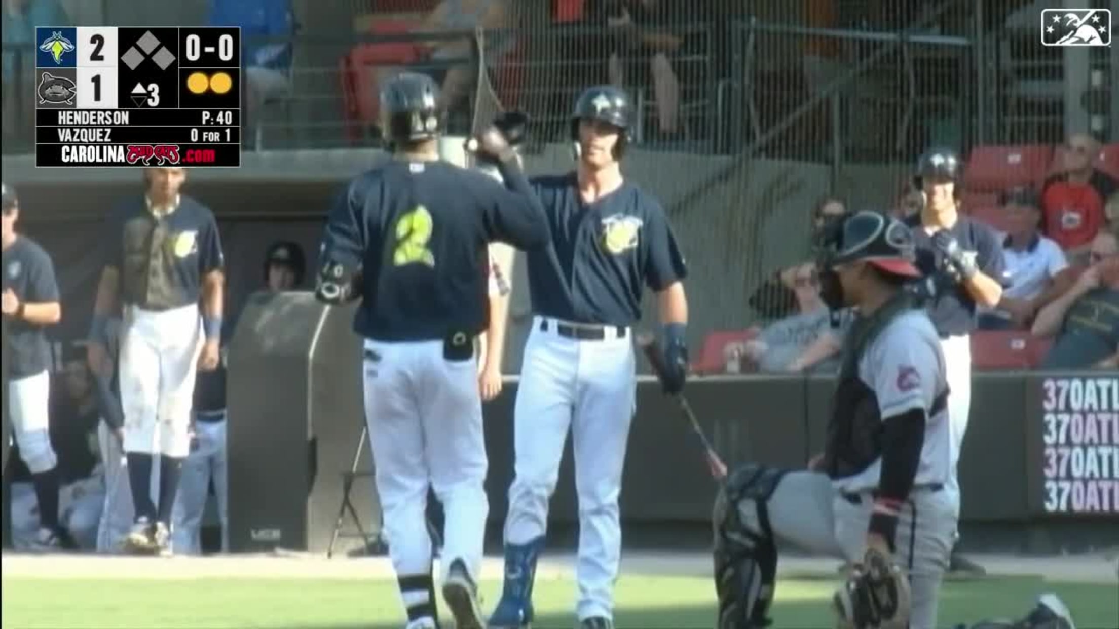 Daniel Vazquez's solo dinger, 09/01/2023