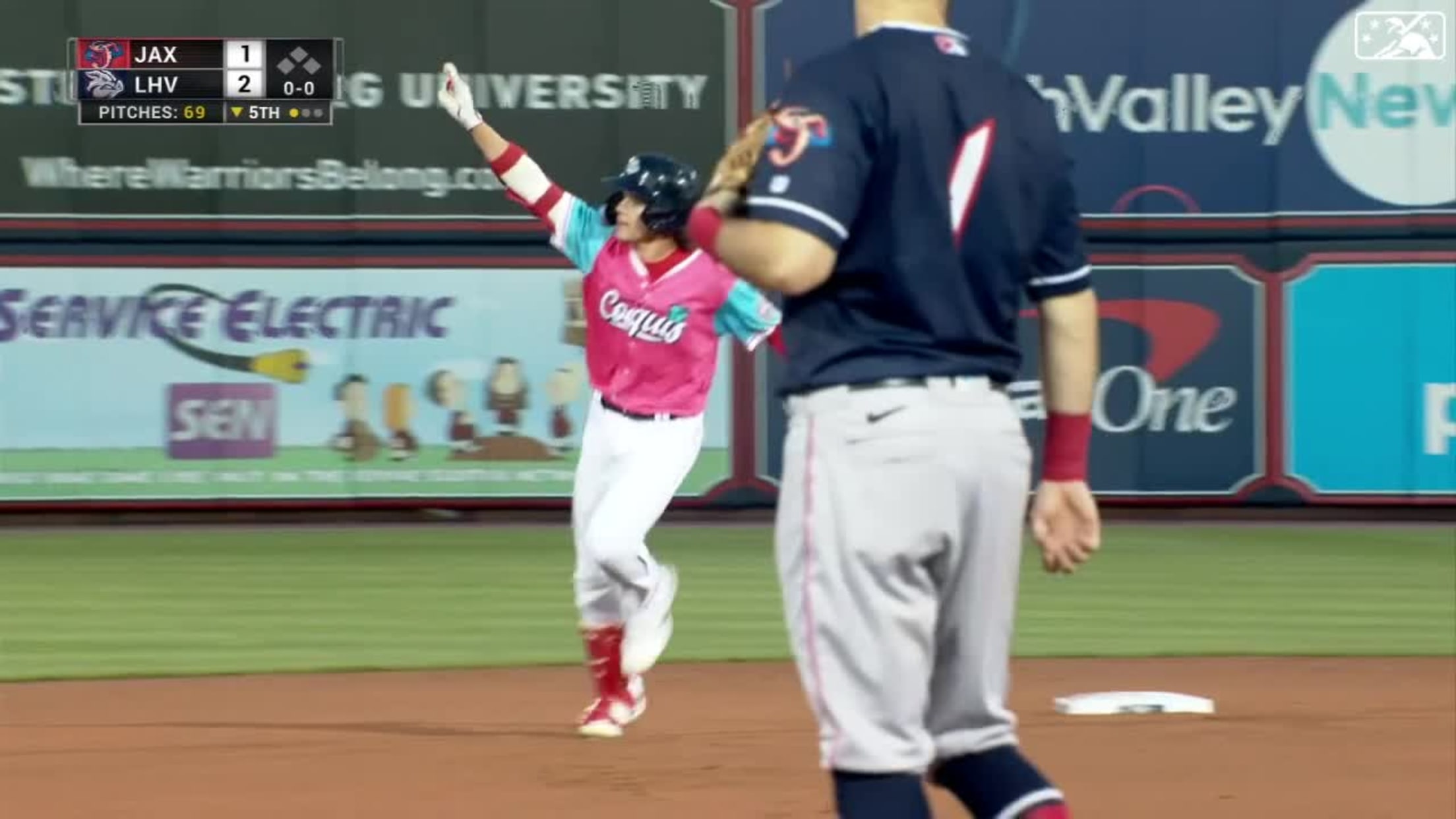 Lehigh Valley Iron Pigs - Phillies affiliate. Love their bacon jersey! :  r/SuperMegaBaseball