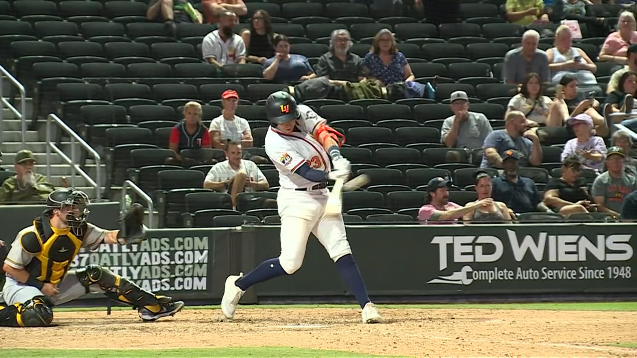 Zach DeLoach's homer, 09/01/2023