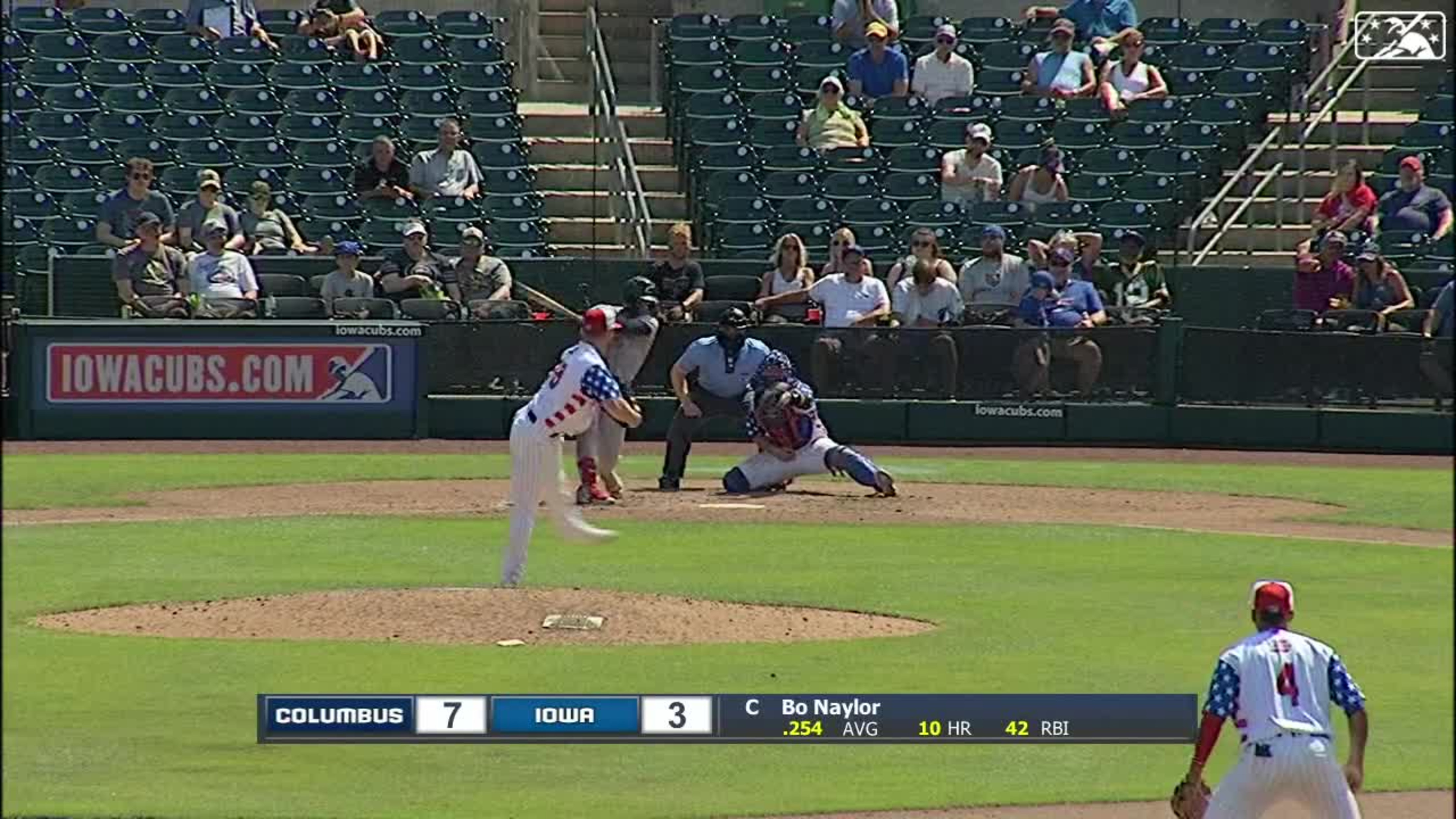 Bo Naylor's second home run, 07/25/2023