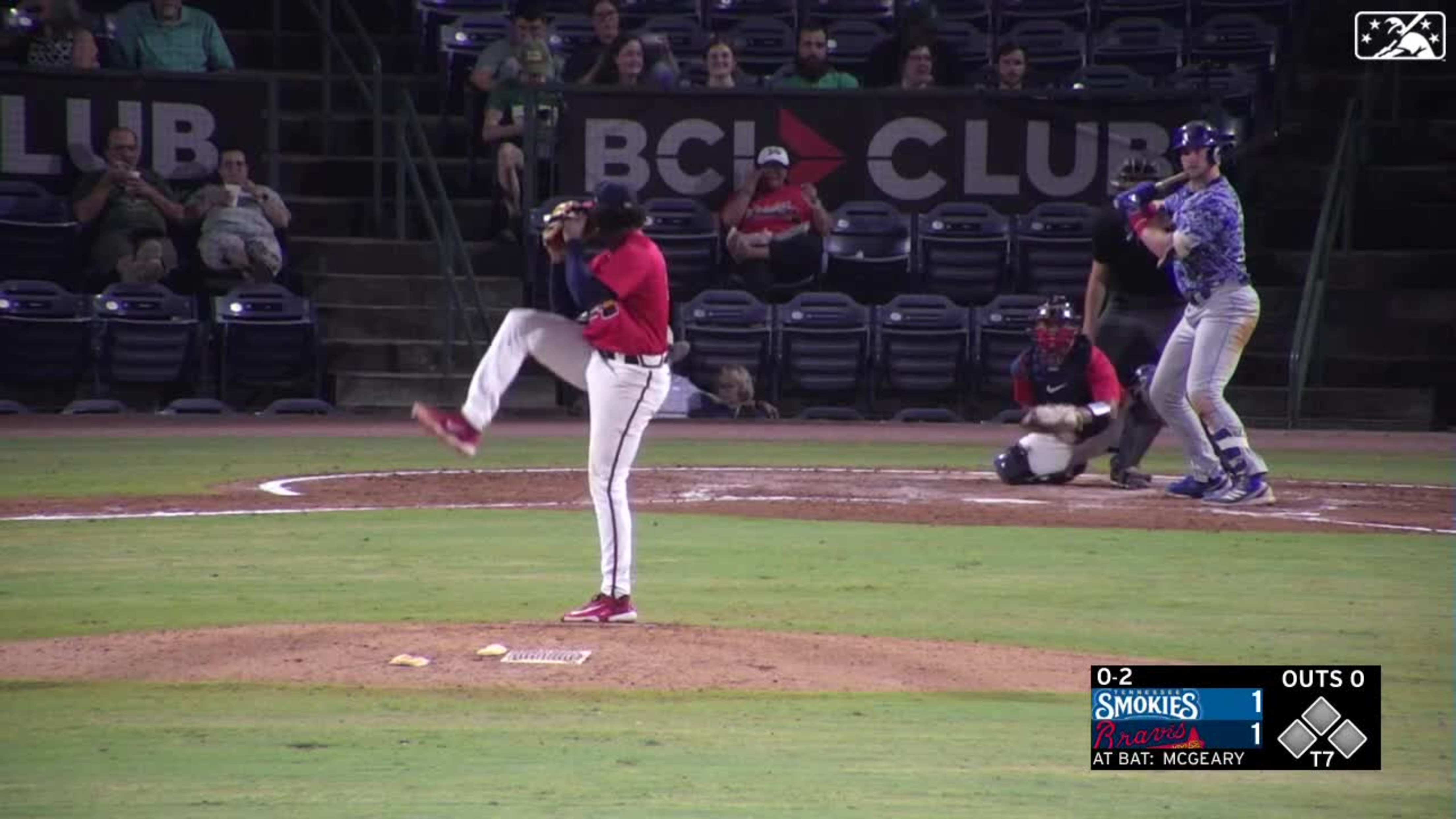 Atlanta Braves' Charlie Culberson pitches during the ninth inning