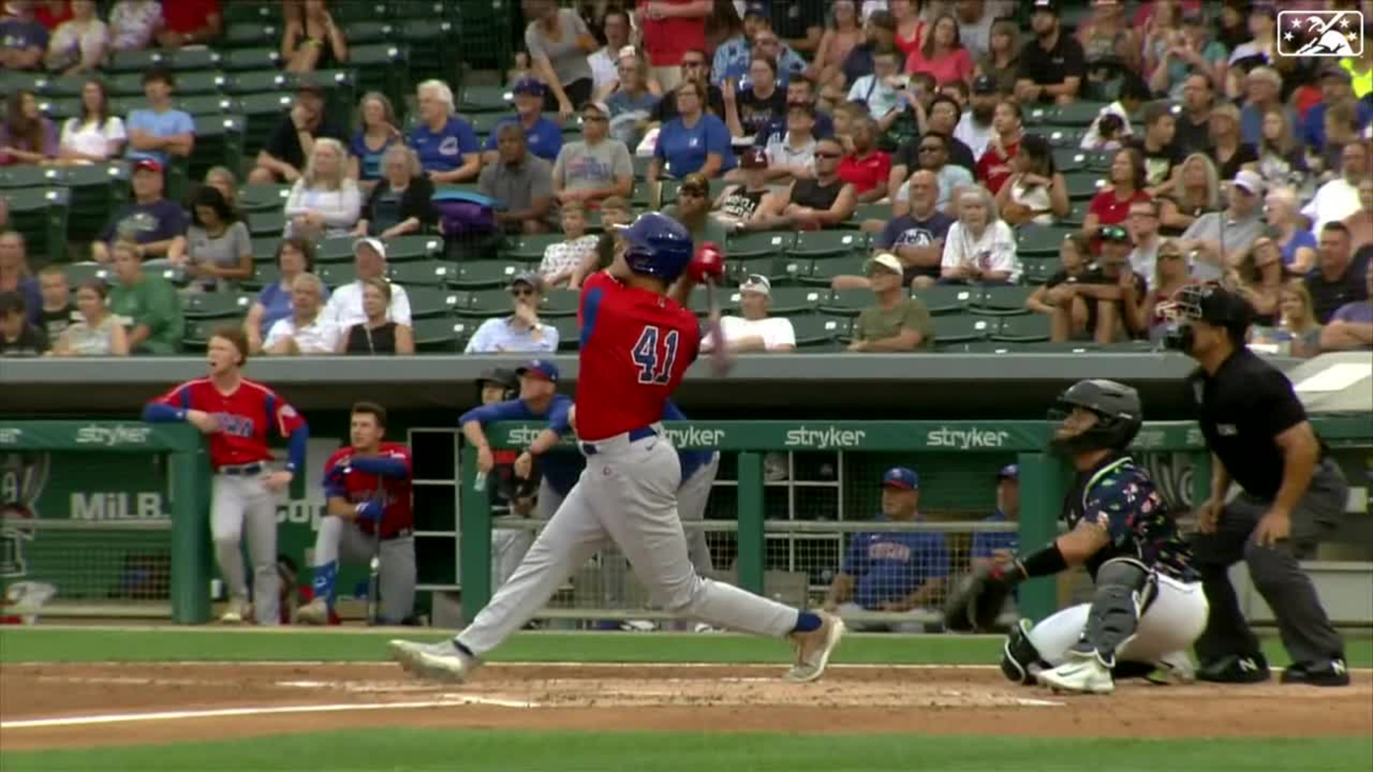 Matt Mervis' third home run, 04/12/2023