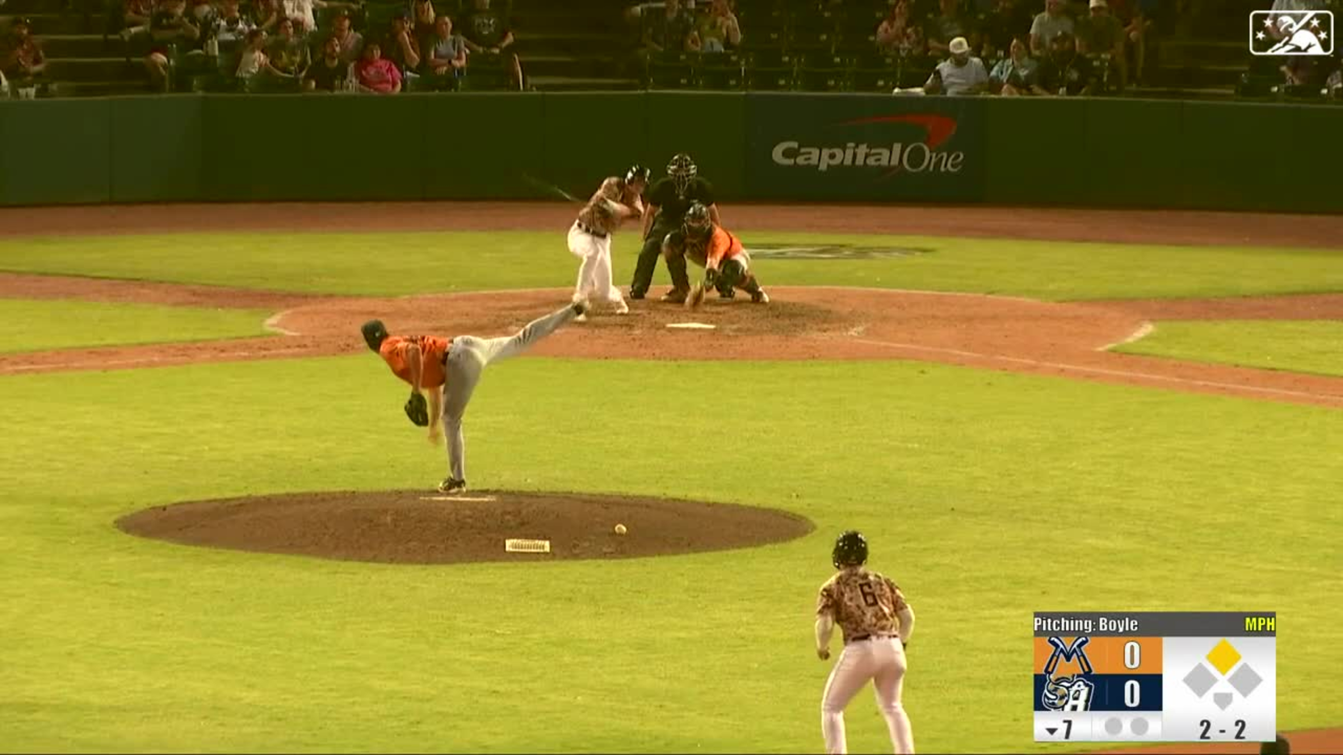 Brett Harris' solo home run, 08/04/2023