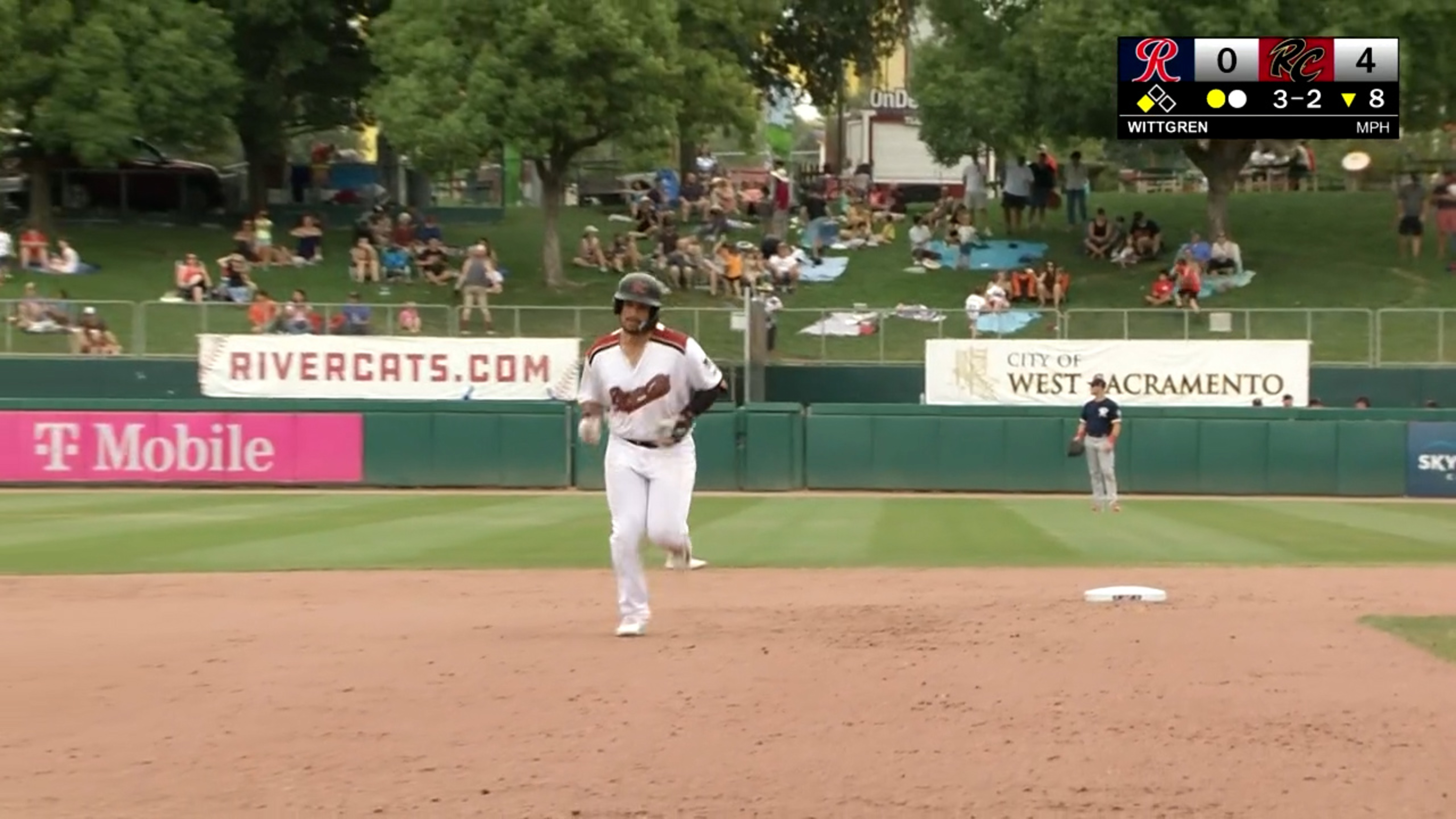 Thomas Saggese's 17th home run, 08/09/2023