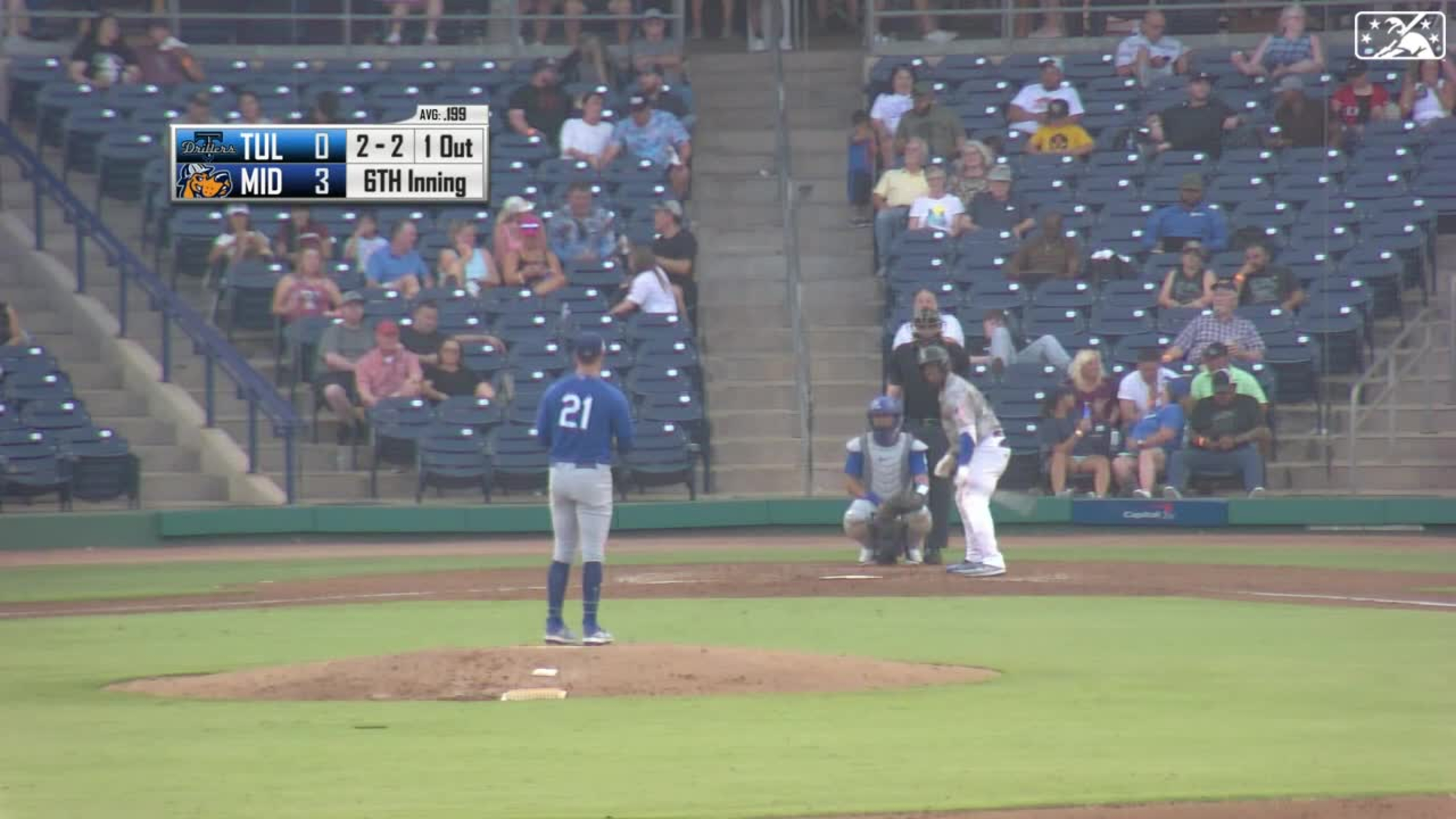 Tulo crushes a three-run homer to center 