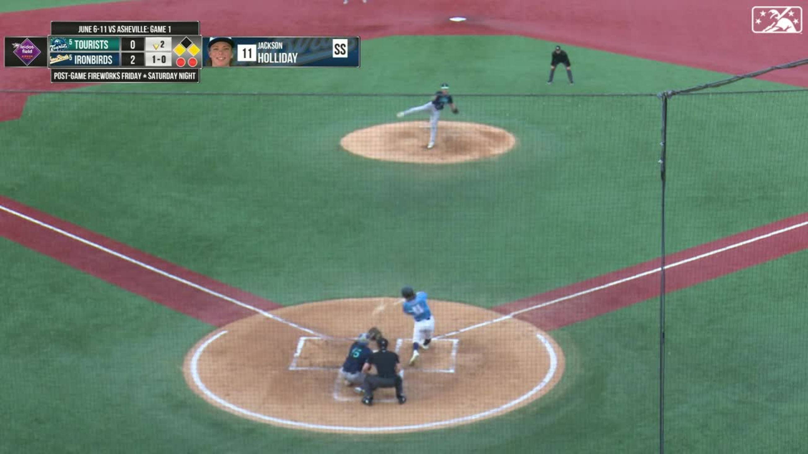 Jackson Holliday's RBI triple, 05/17/2023