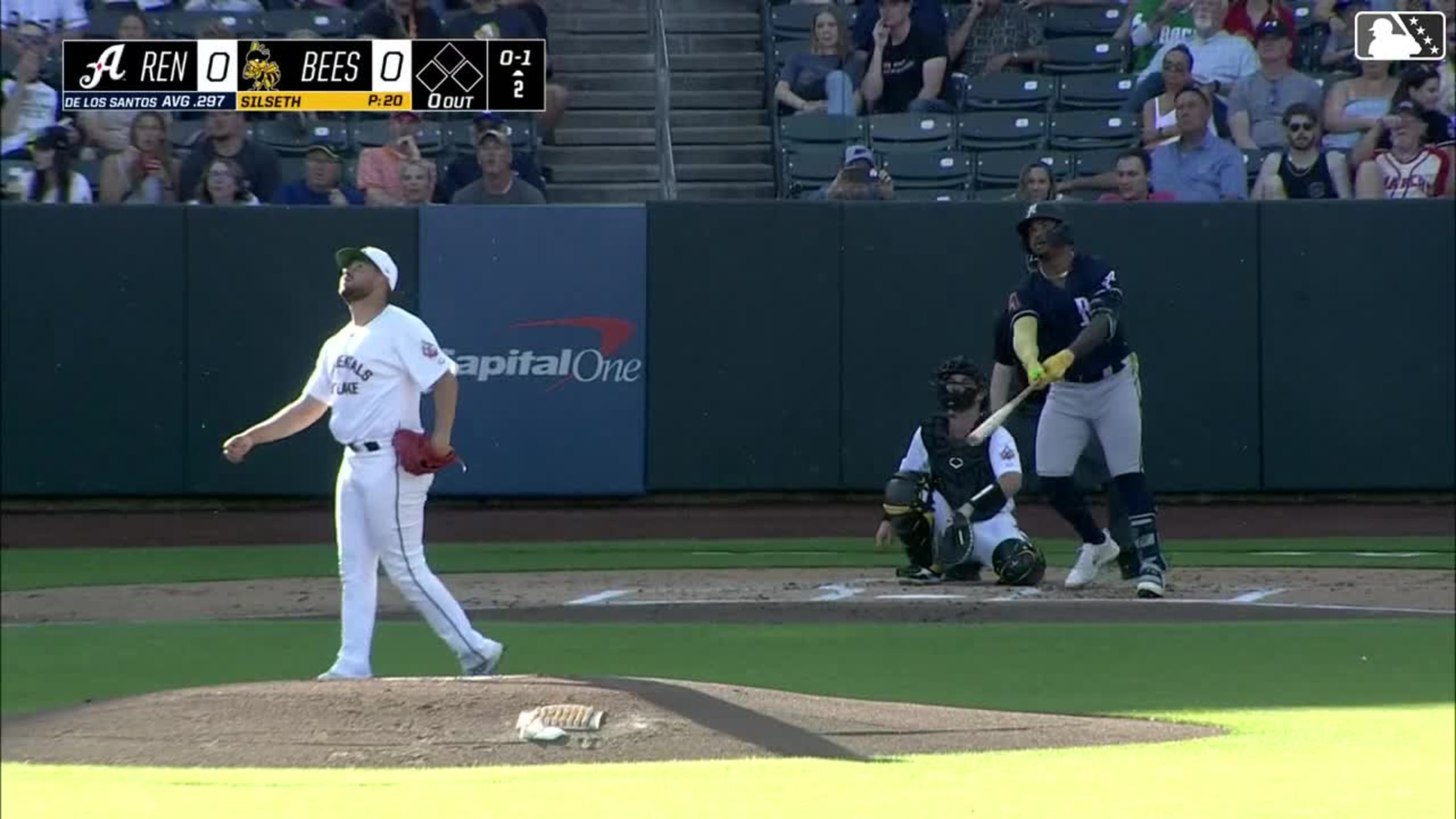 Deyvison De Los Santos's 400-foot home run | 06/22/2024 | MiLB.com