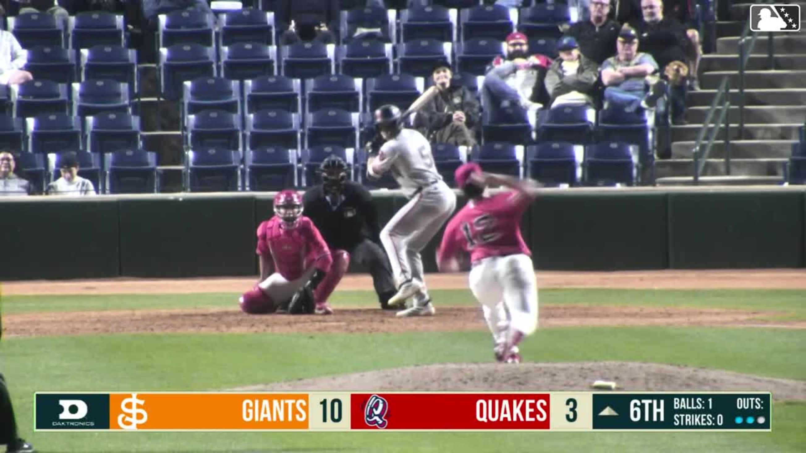 Hayden Jatczak homers (2) on a fly ball to left center field