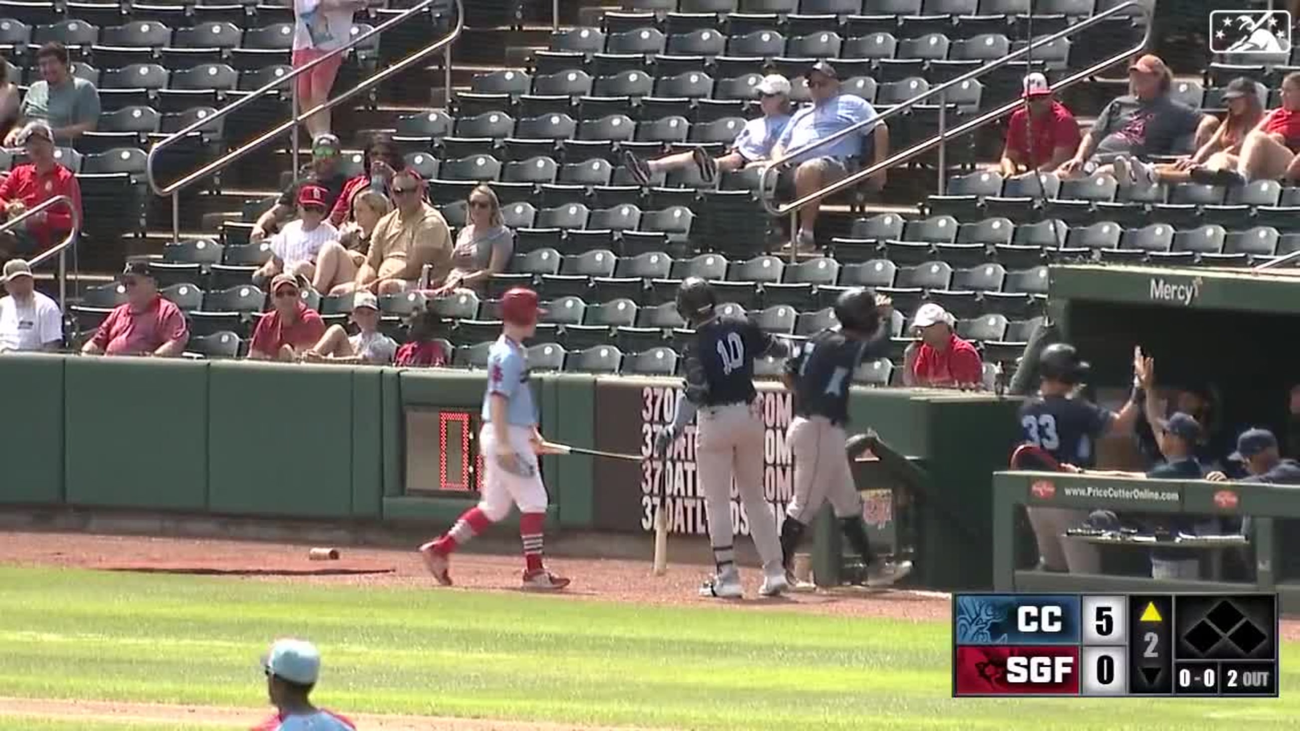 J.J Matijevic's two homer game, 08/02/2023