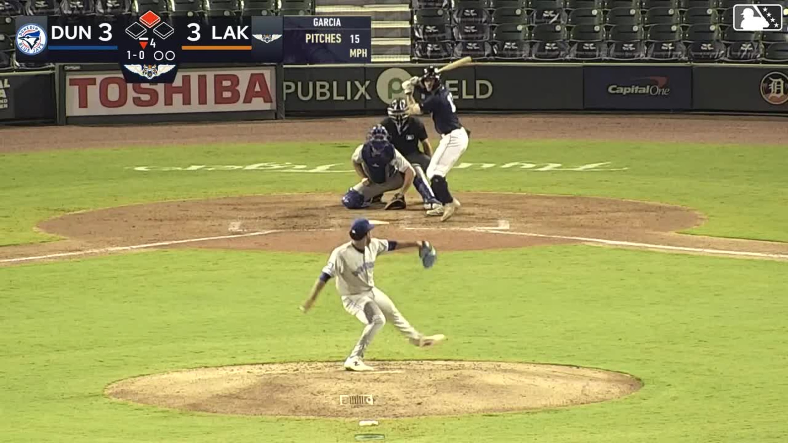 Josbel Garcia In play, run(s) to Zach MacDonald | 08/06/2026
