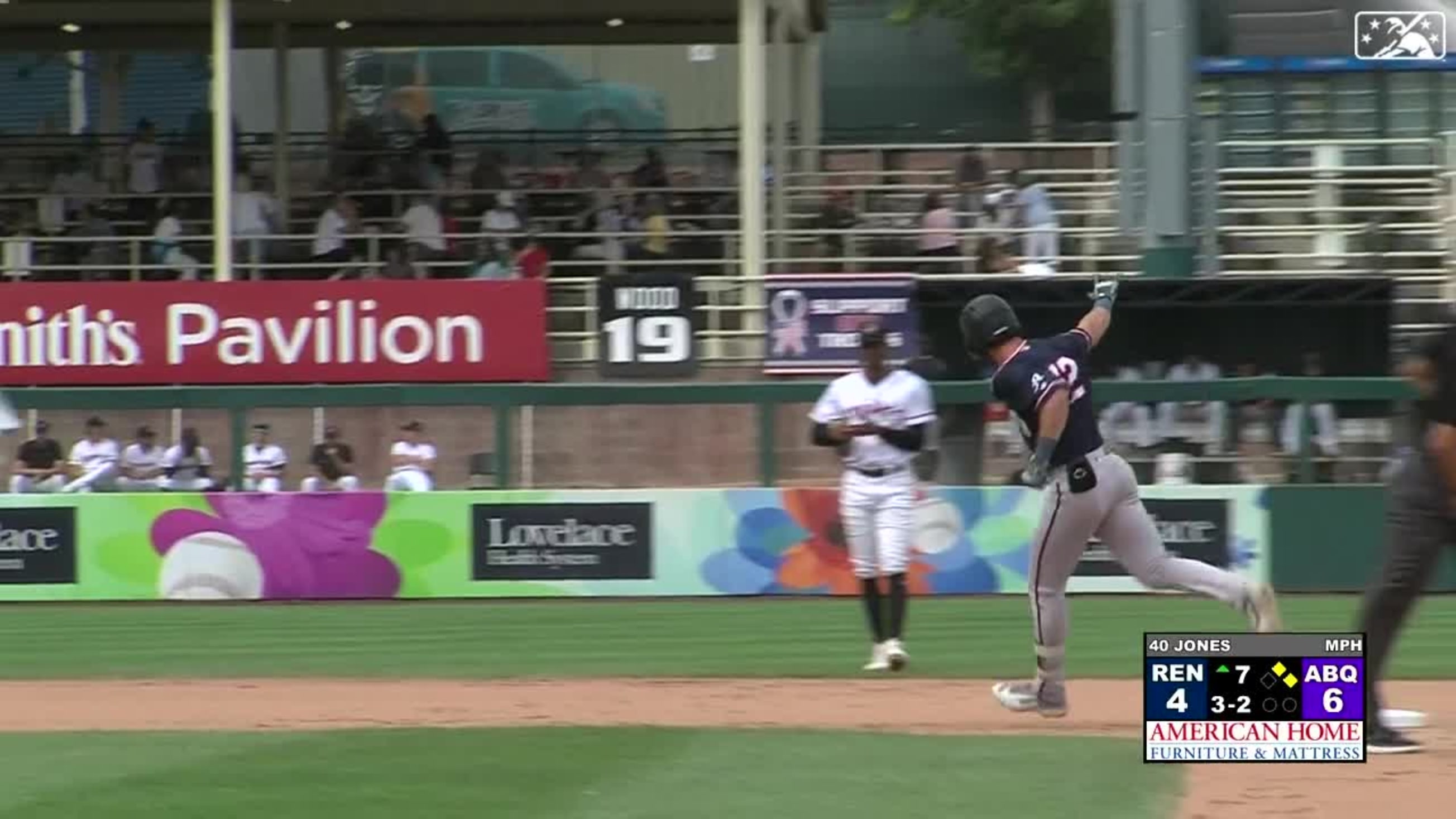 Kyle Lewis' go-ahead home run, 03/31/2023
