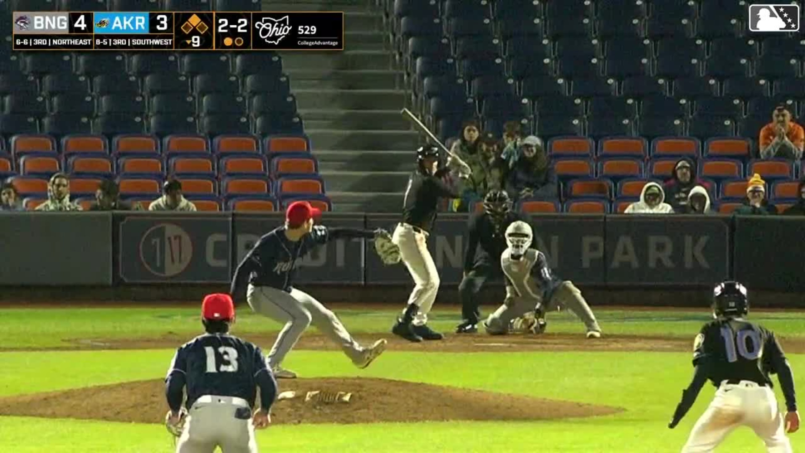 Ben Simon In play, run(s) to Jake Fox | 04/19/2026 | RubberDucks