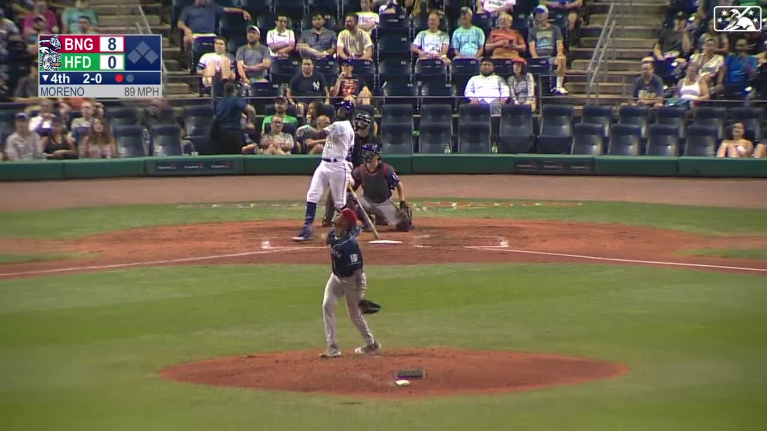 Yanquiel Fernandez's solo dinger, 08/18/2023