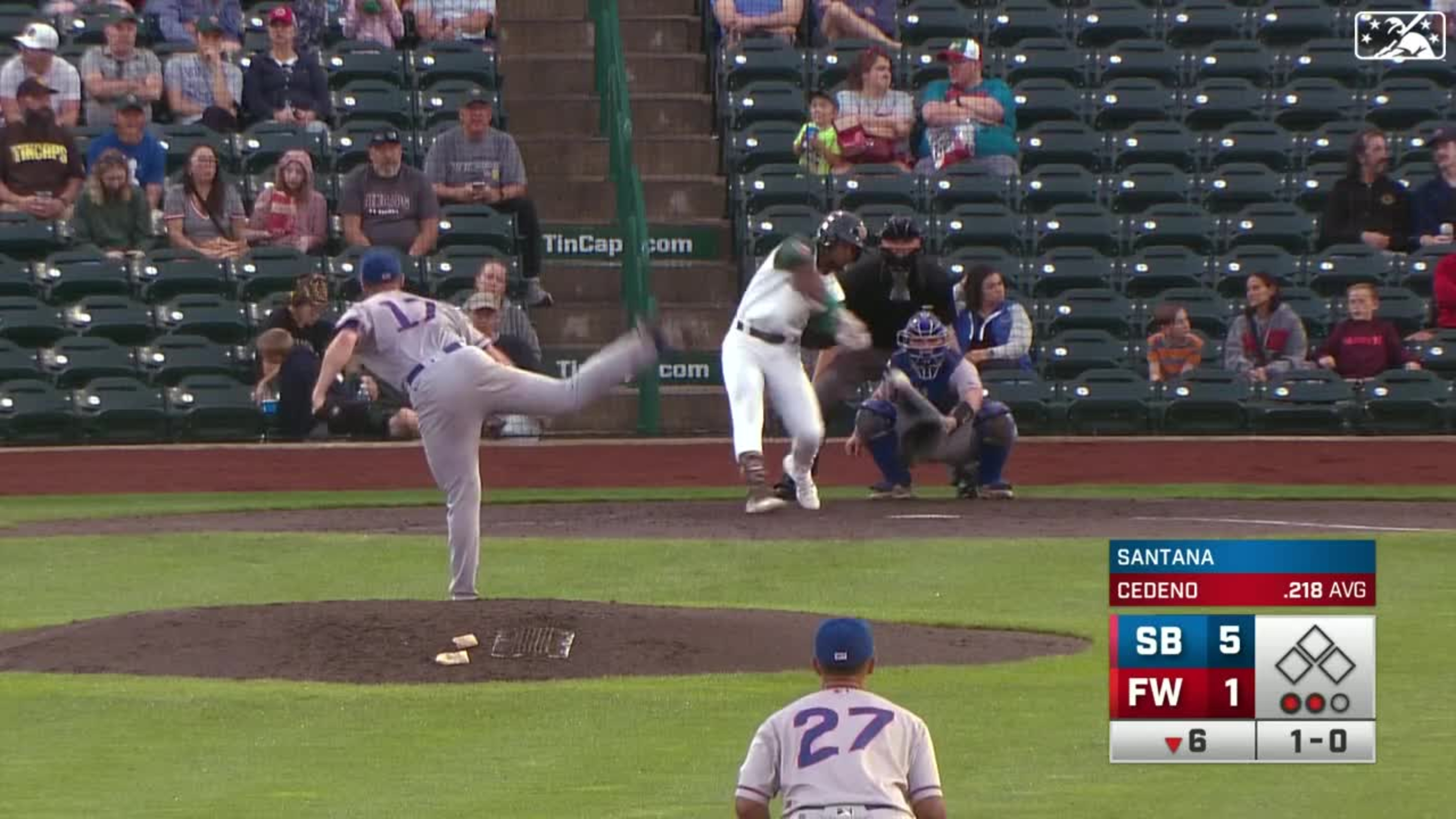 Adael Amador's solo dinger, 08/30/2023