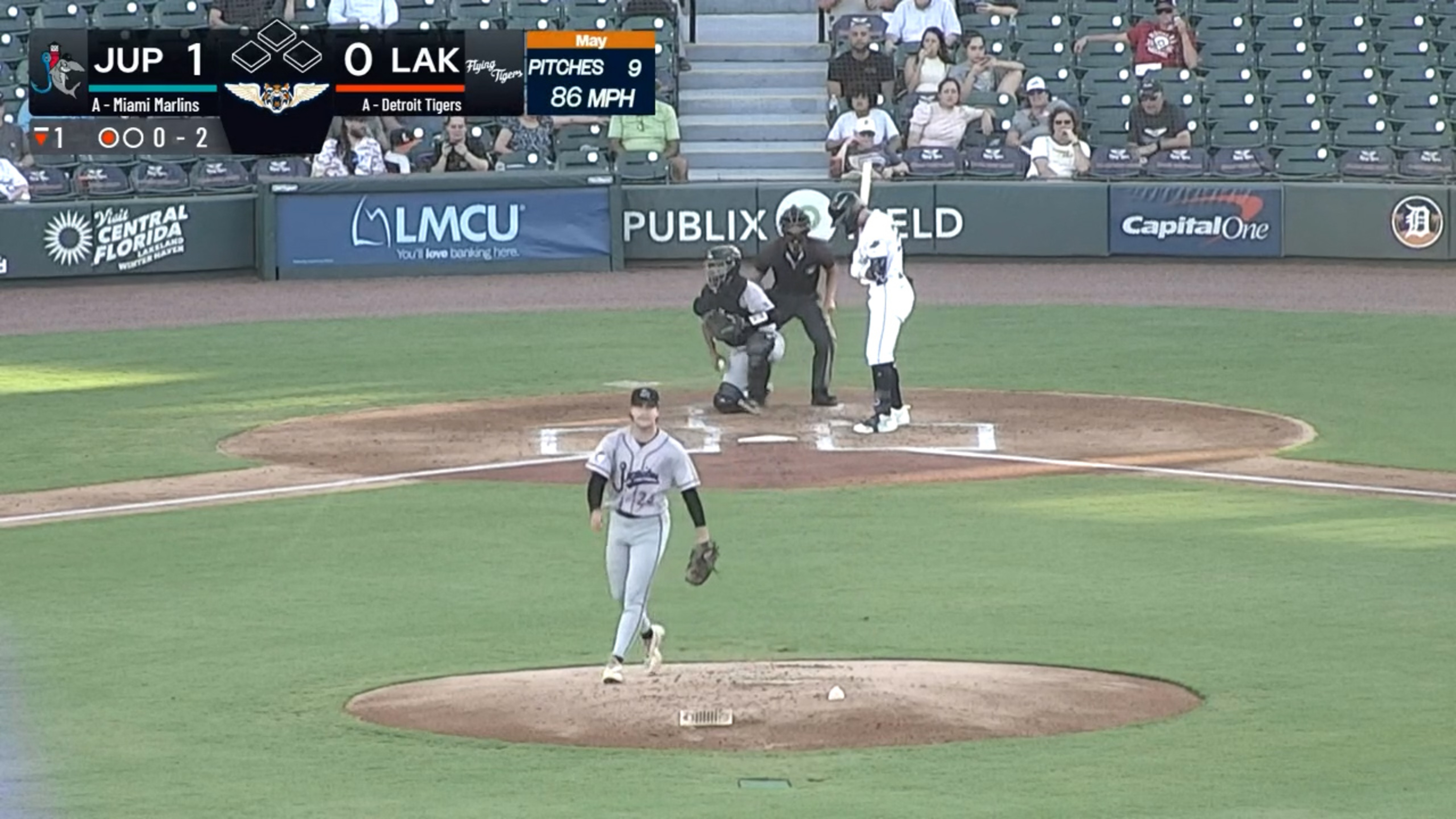 Eury Pérez's rehab outing | 05/17/2025 | Hammerheads