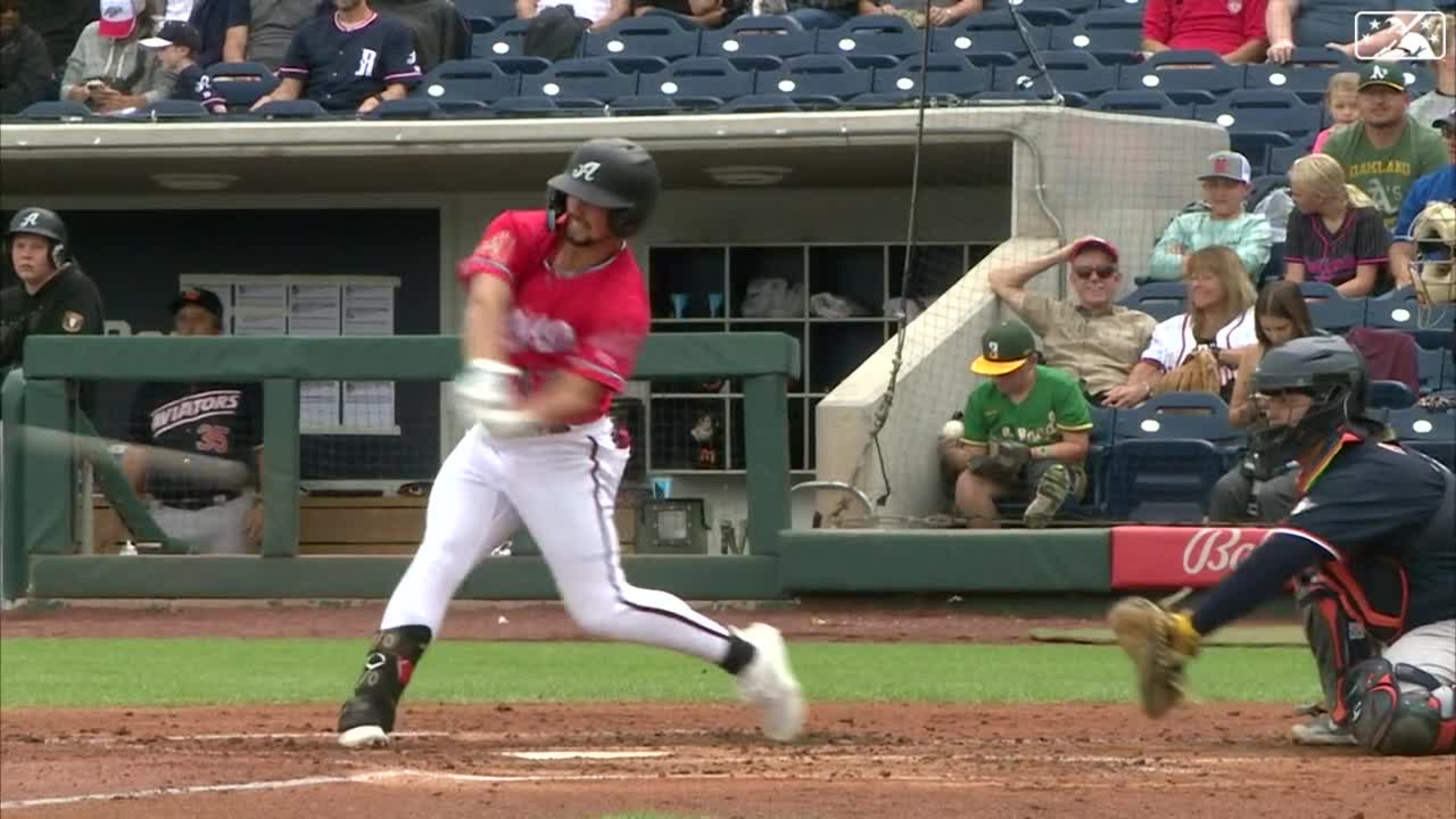 Kyle Lewis' go-ahead home run, 03/31/2023