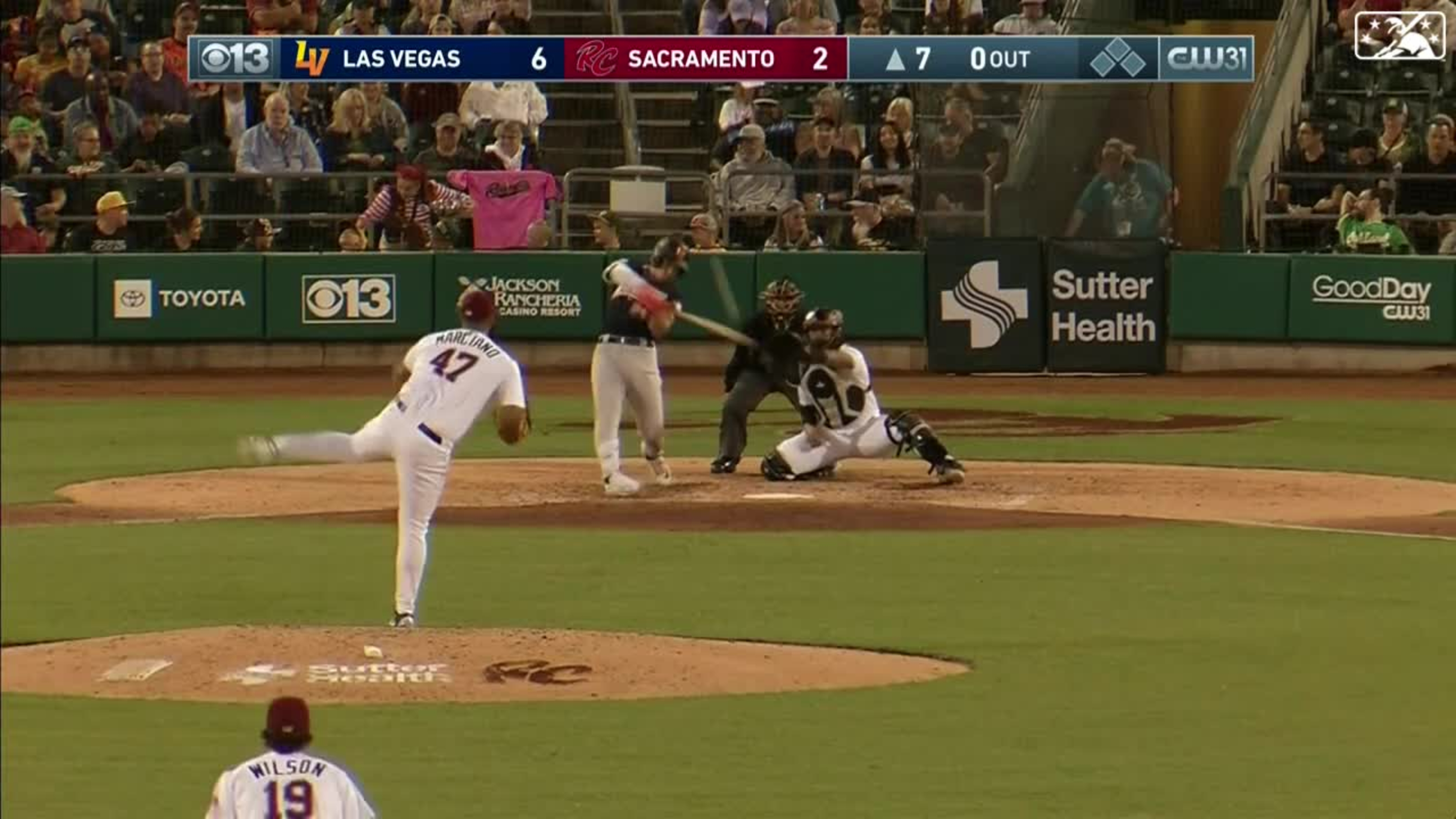 Miguel Vargas' solo home run, 10/01/2023