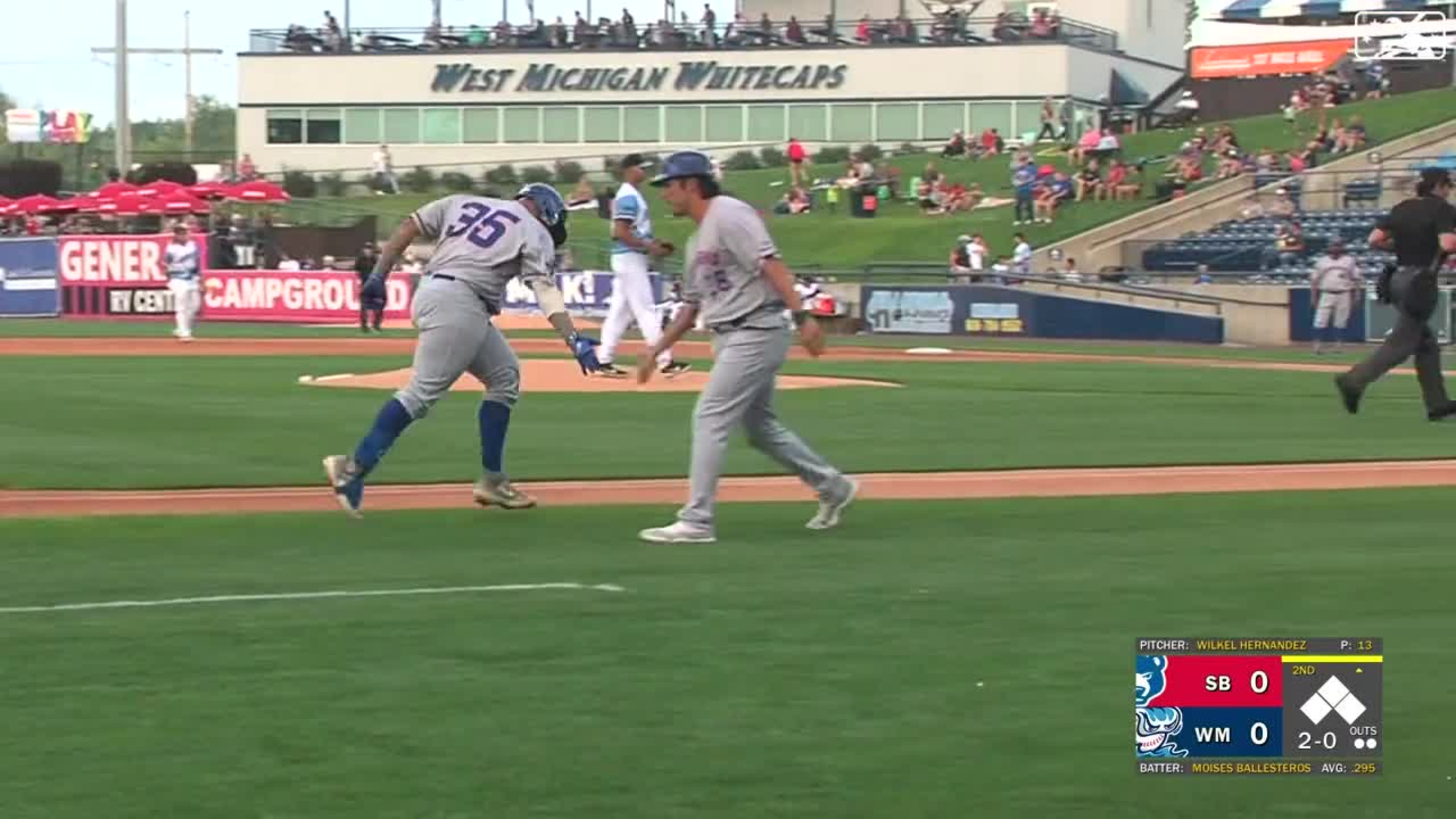 Luke Voit's 458-foot homer, 06/16/2023