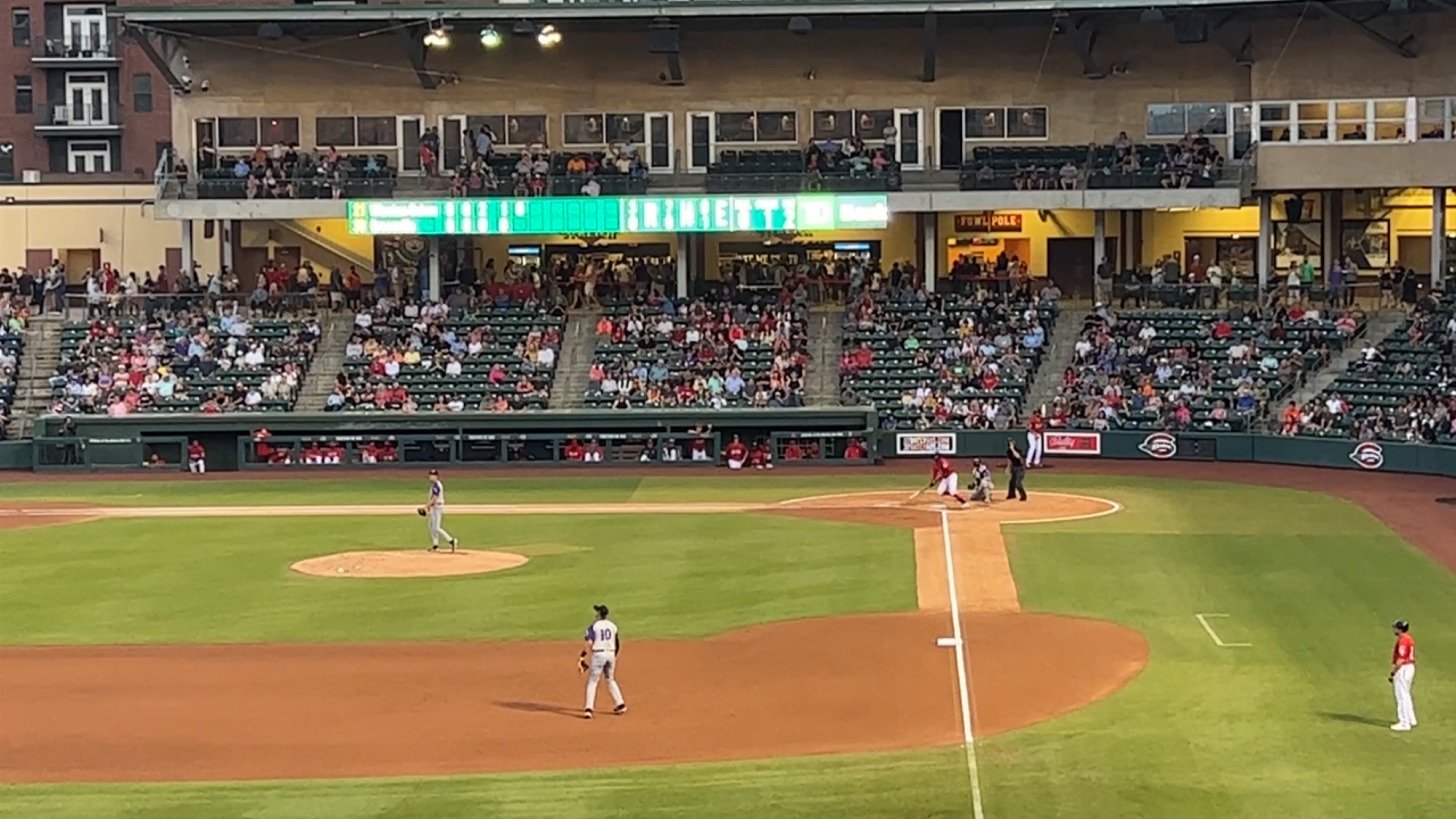 Femme au foyer: The new Green Monster at Fluor Field