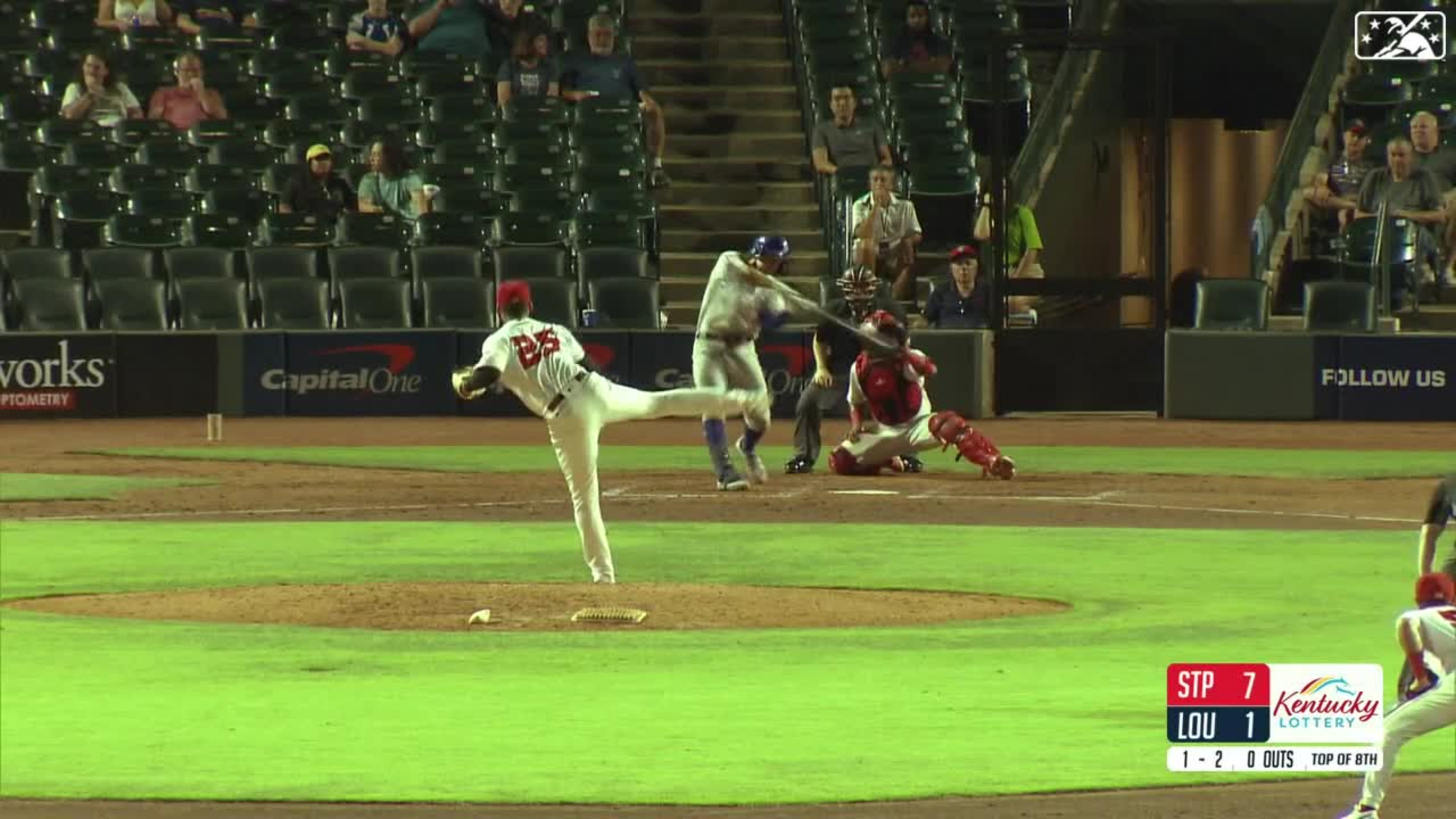 St. Paul Saints' Brooks Lee hits first Triple-A homer