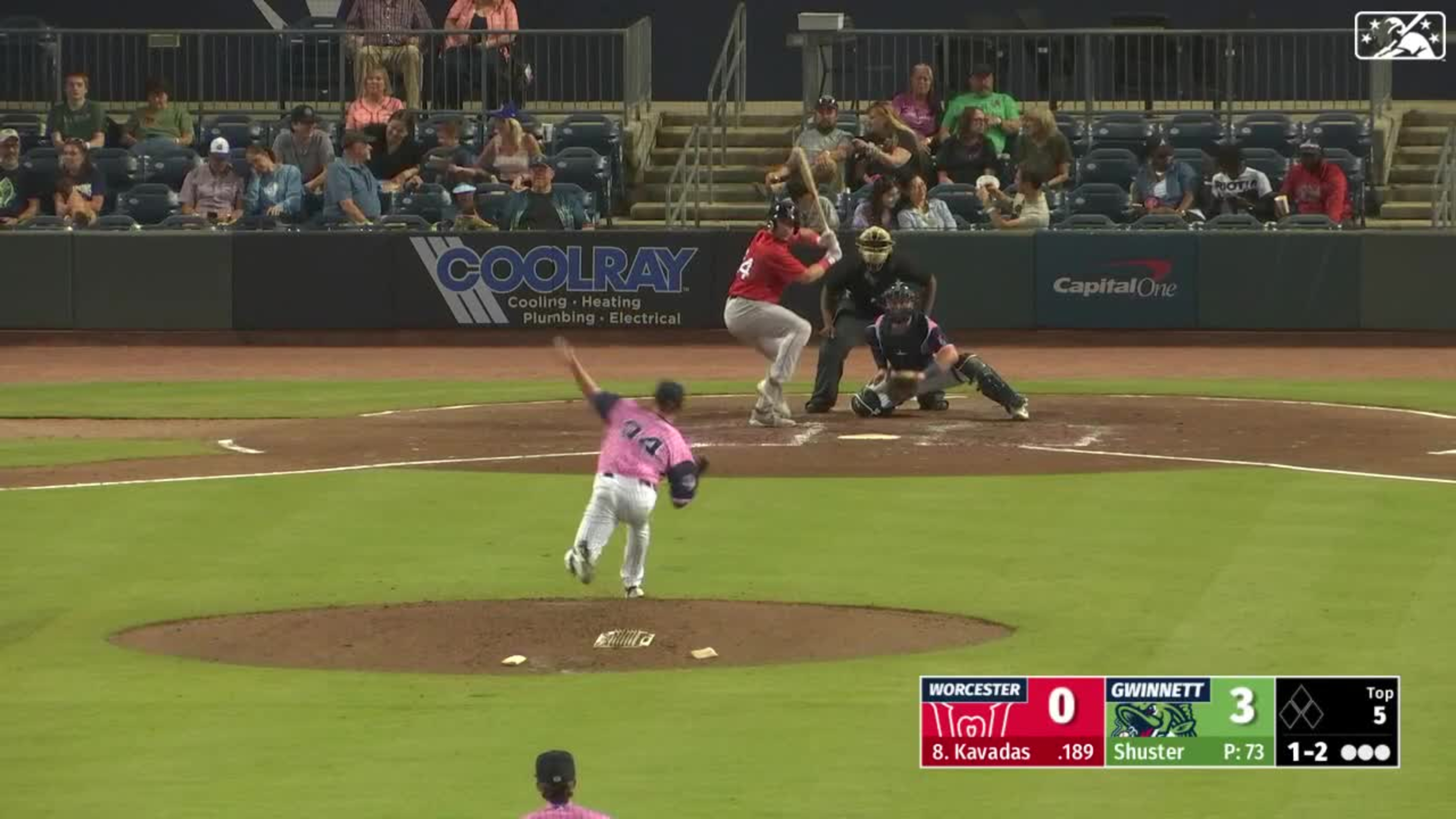 Gwinnett Stripers on X: Ronald Acuña Jr. has the first home hit for the  Stripers!  / X