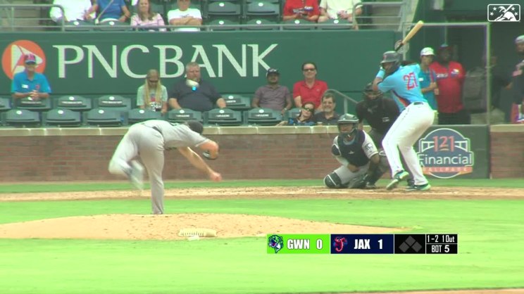 Charlie Culberson's relief outing, 09/17/2023