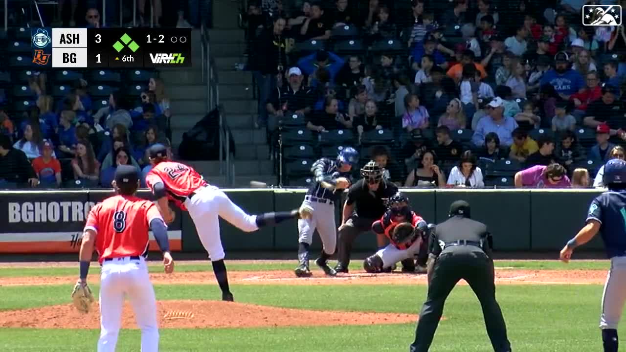 Drew Gilbert's two-run double, 07/30/2023