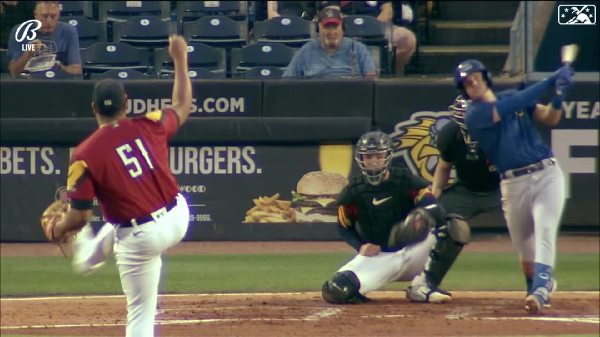 Daniel Vazquez's solo dinger, 09/01/2023