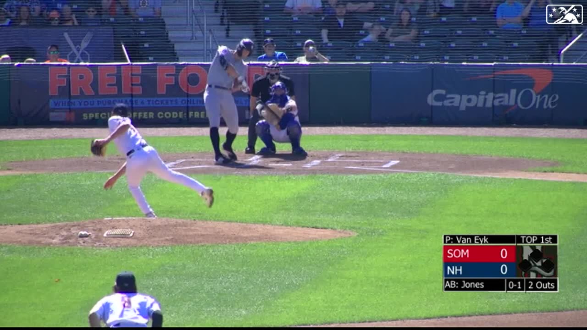 Spencer Jones' solo HR (8), 06/14/2023