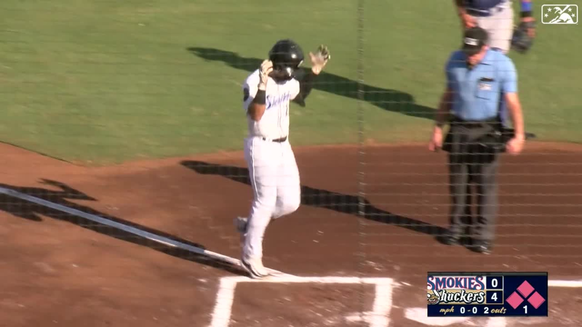 Jackson Chourio's solo home run, 08/25/2023