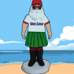 Summer Santa BobbleHIP