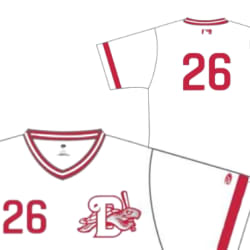 Cincinnati Reds x Tortugas Mashup Kids Baseball Jersey Giveaway