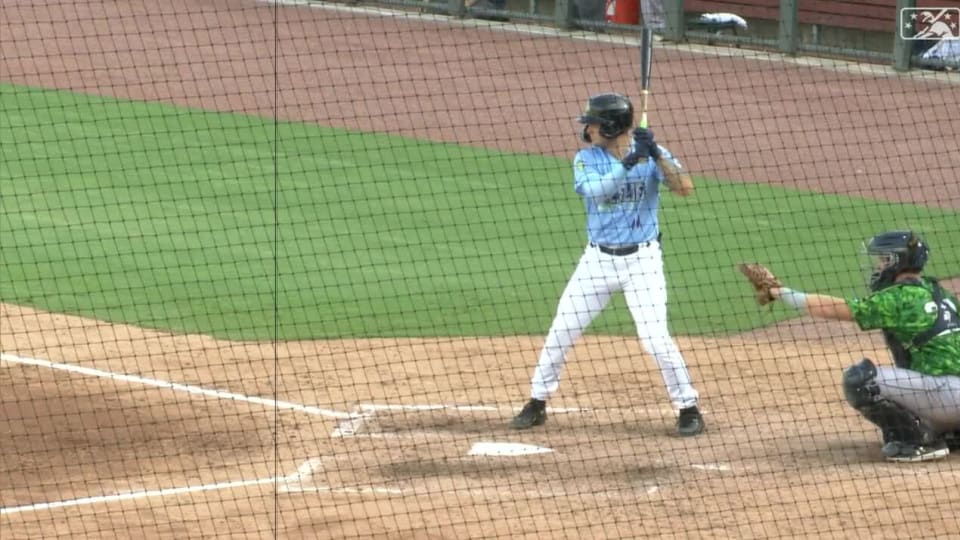 Carter Jensen homers