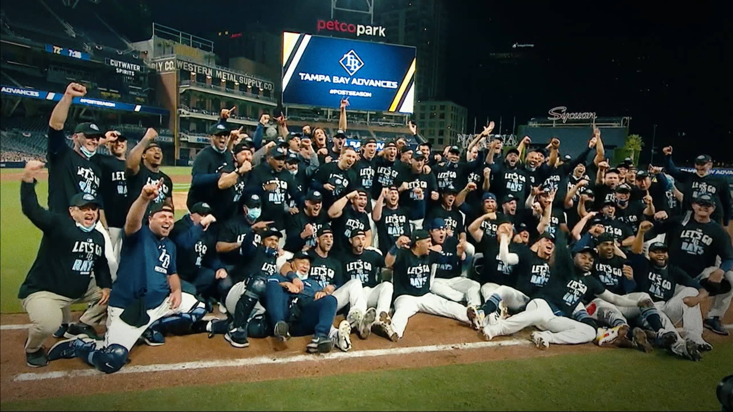 Rays heading to the ALCS