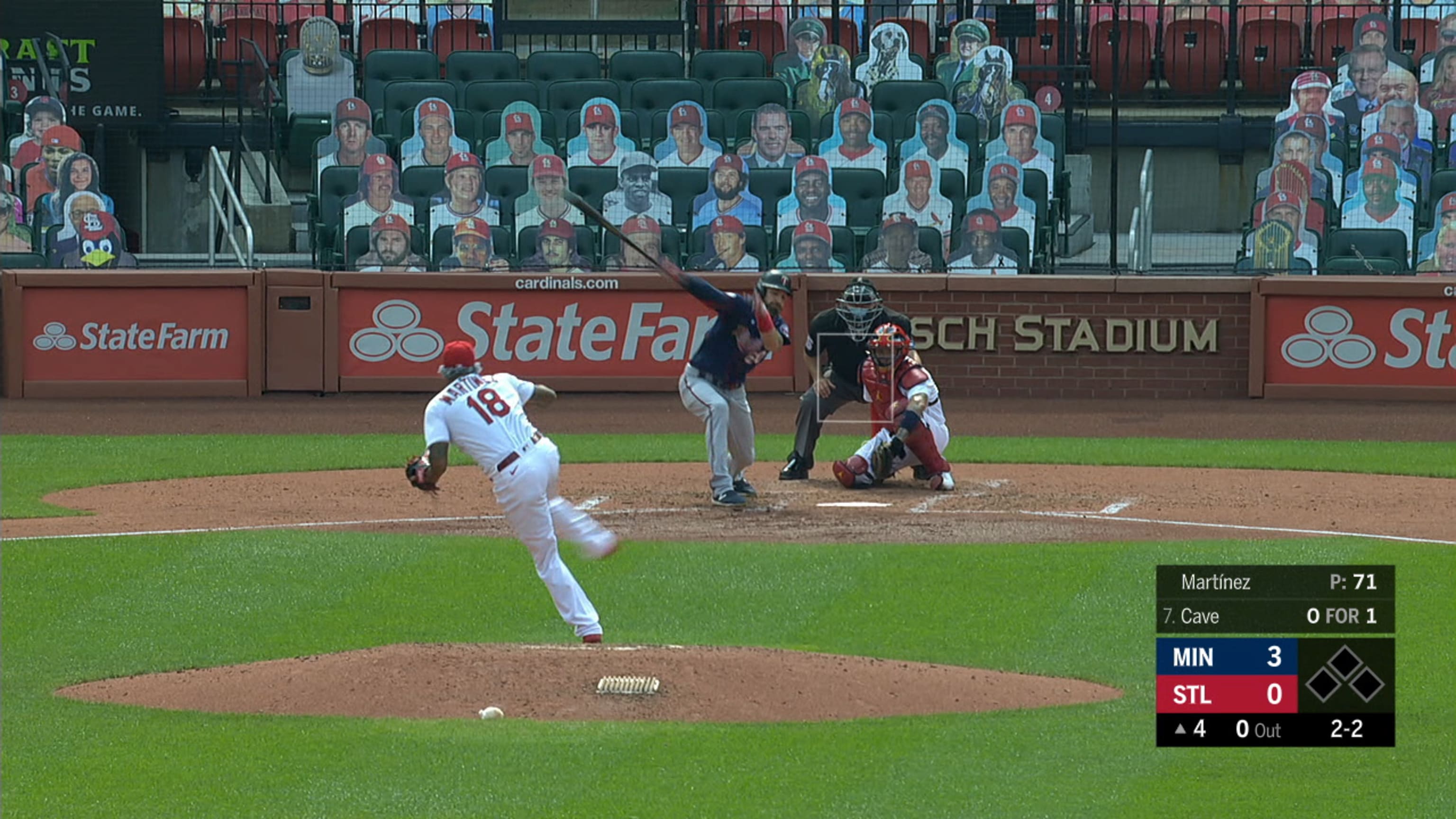 Carlos Martínez poncha a Cave en la 4ta 