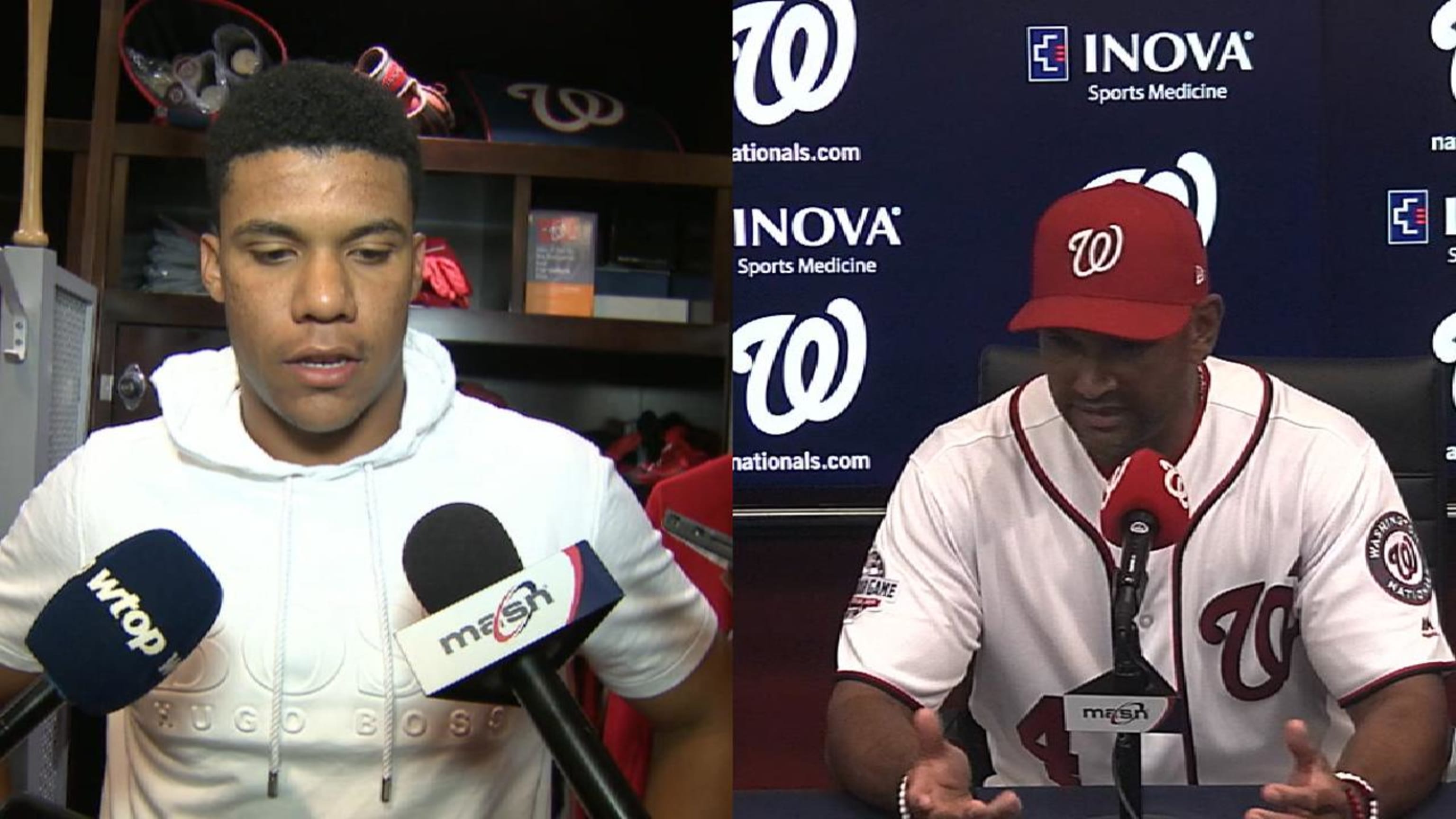 Welcome to the Show, Juan Soto! Nationals' phenom gets first Breaking T  shirt - Federal Baseball