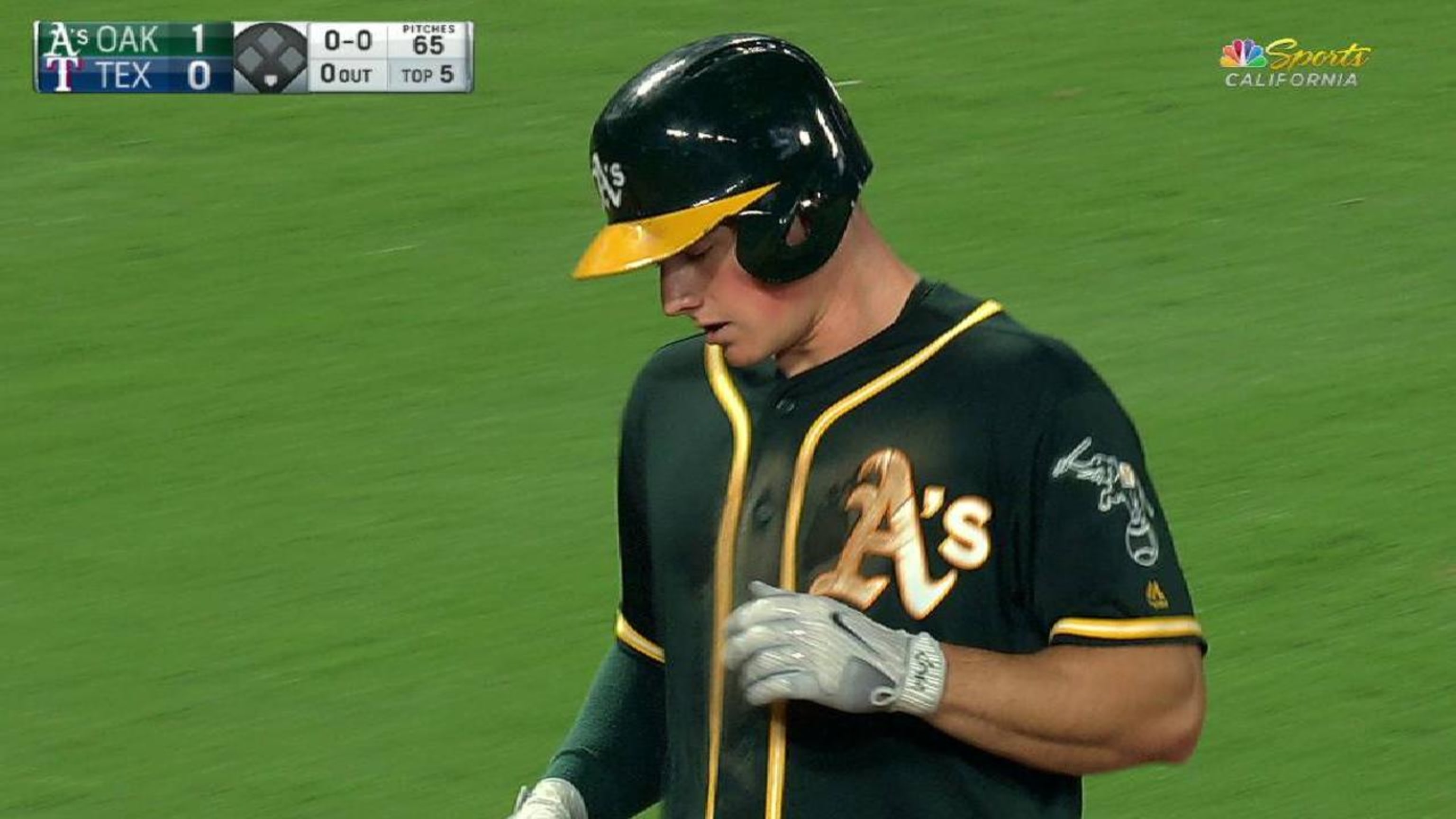 Chapman's solo home run