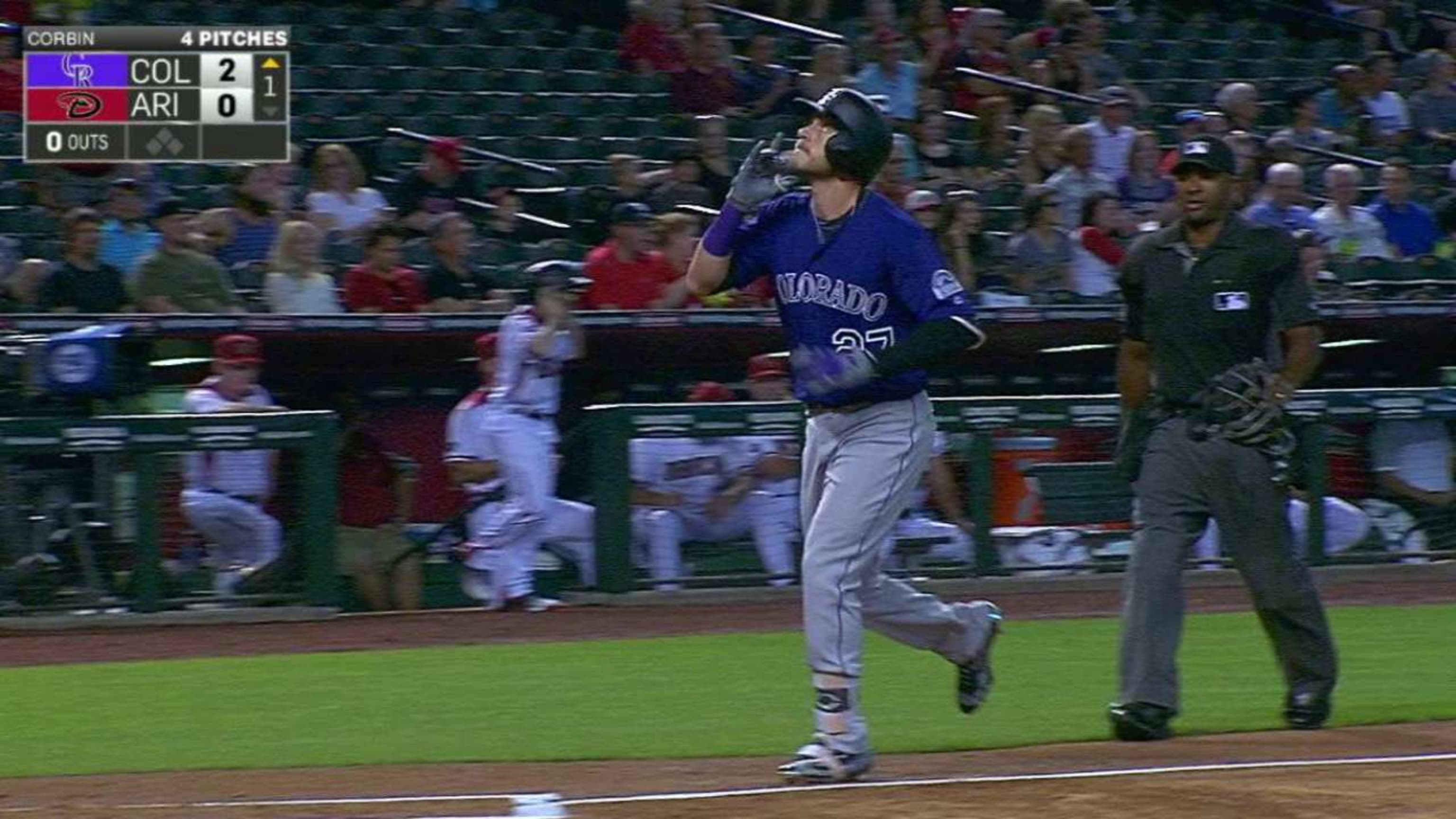 Colorado's Trevor Story makes MLB history with two home runs on