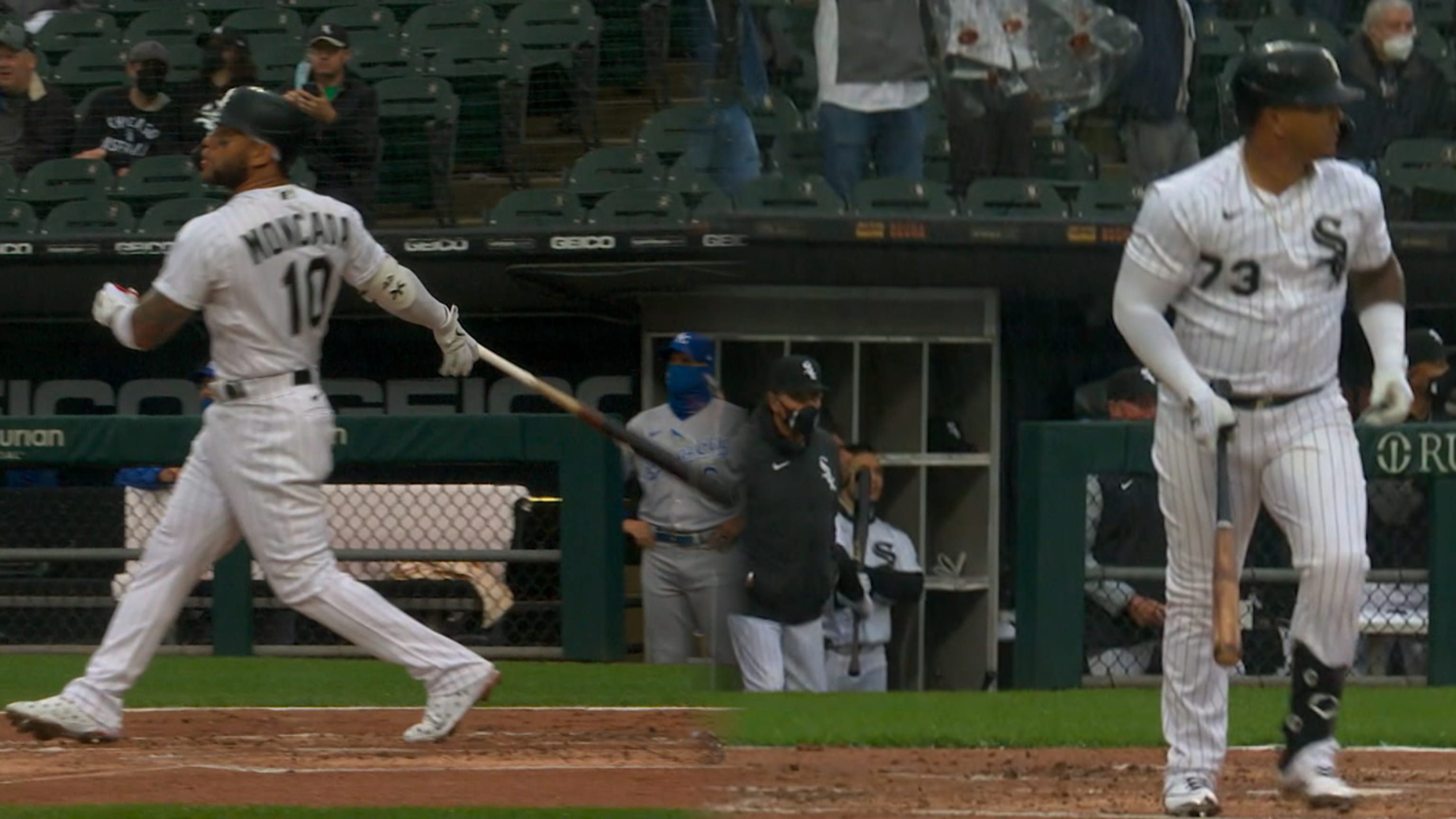 Moncada y Mercedes pegan HRs consecutivos